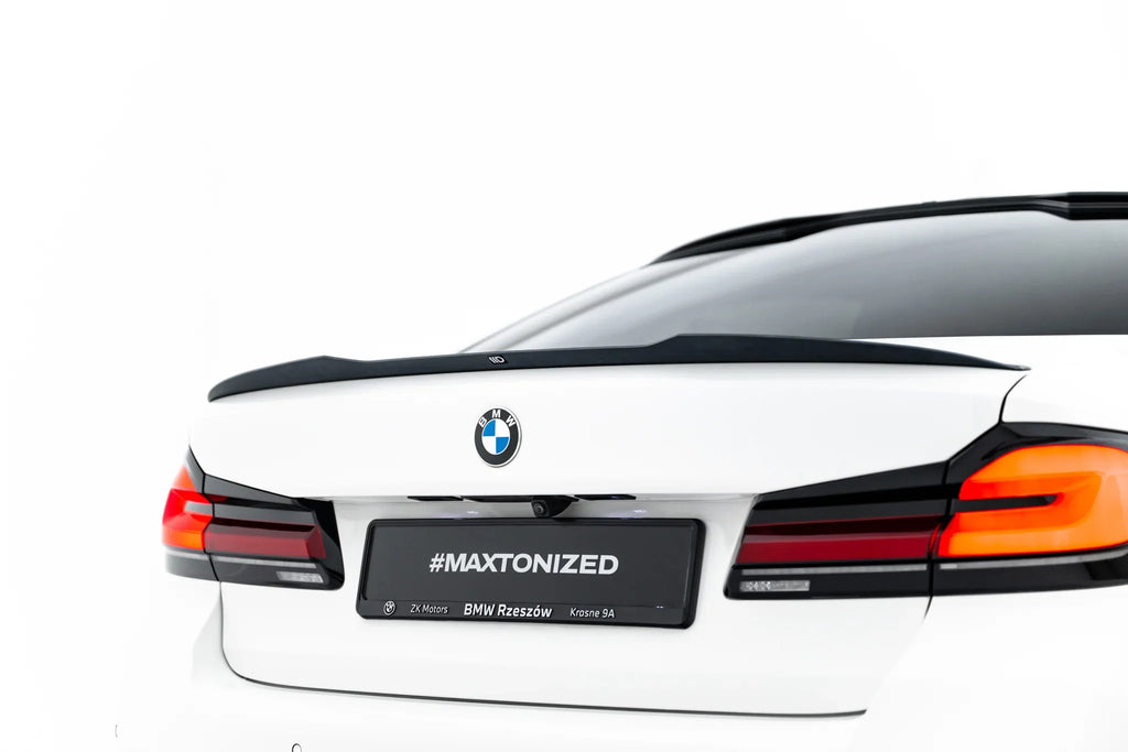 Maxton Design Extensión de alerón V.3 para BMW 5 Standard / M-Pack / M550 Sedan G30 / G30 Facelift - imagen 2
