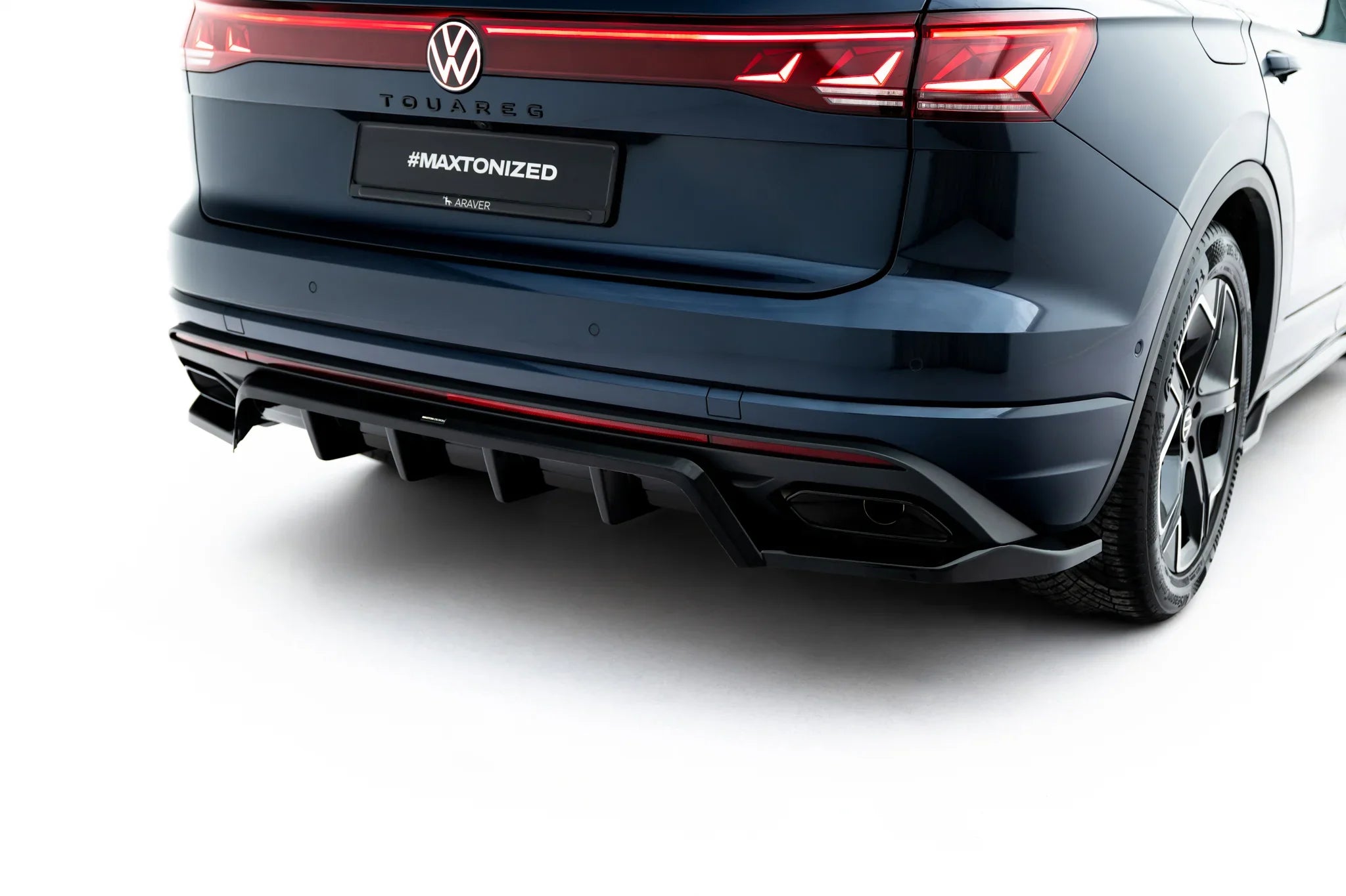 Maxton Design Set of Splitters para Volkswagen Touareg Elegance Mk3 Facelift - imagen 7