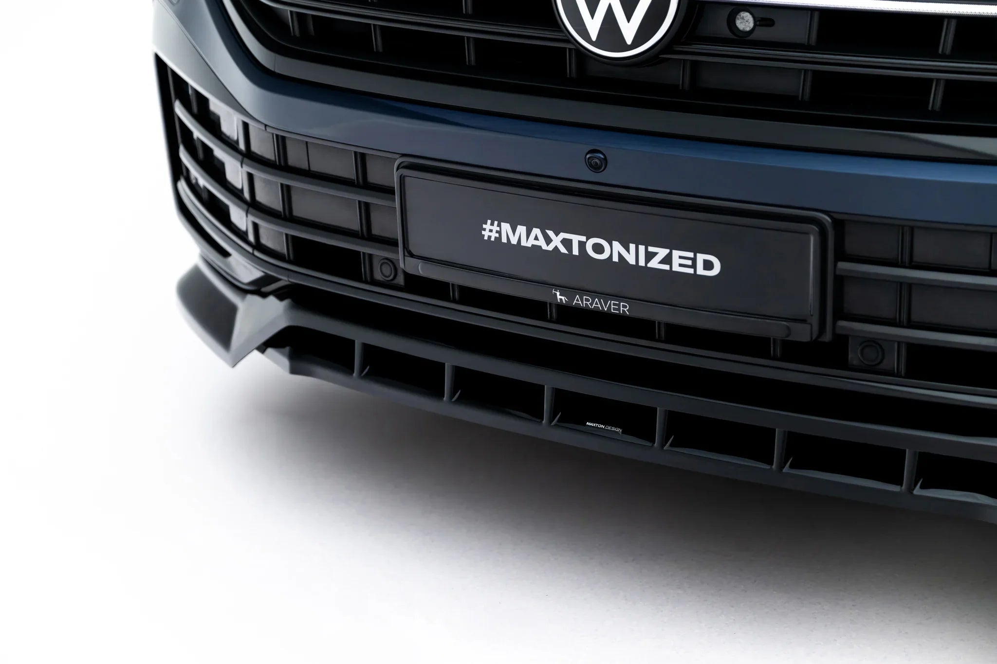 Maxton Design Splitter delantero para Volkswagen Touareg Elegance Mk3 Facelift - imagen 4