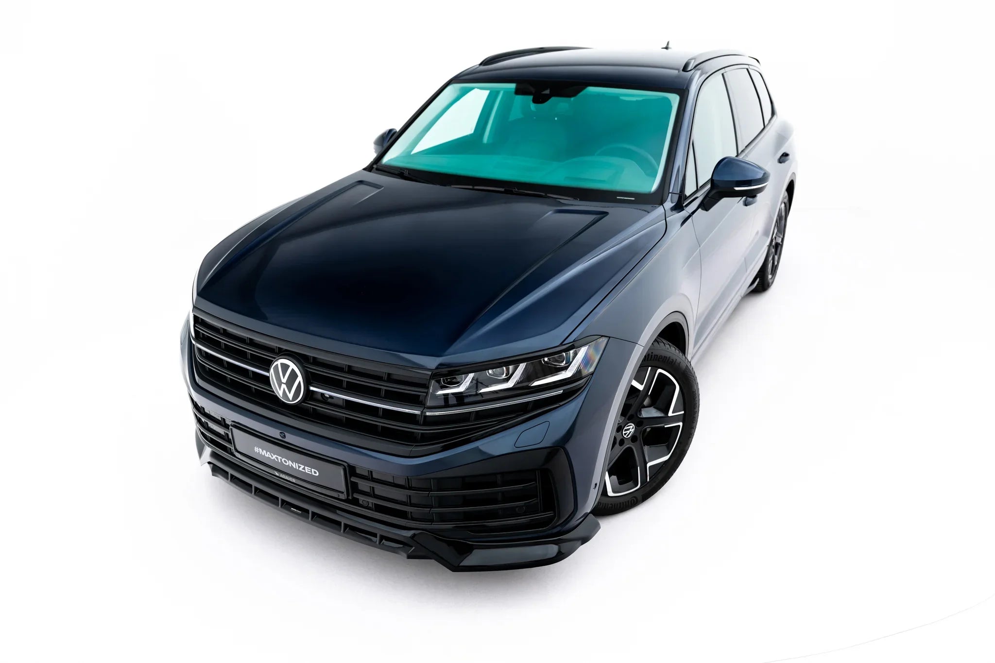 Maxton Design Splitter delantero para Volkswagen Touareg Elegance Mk3 Facelift - imagen 3