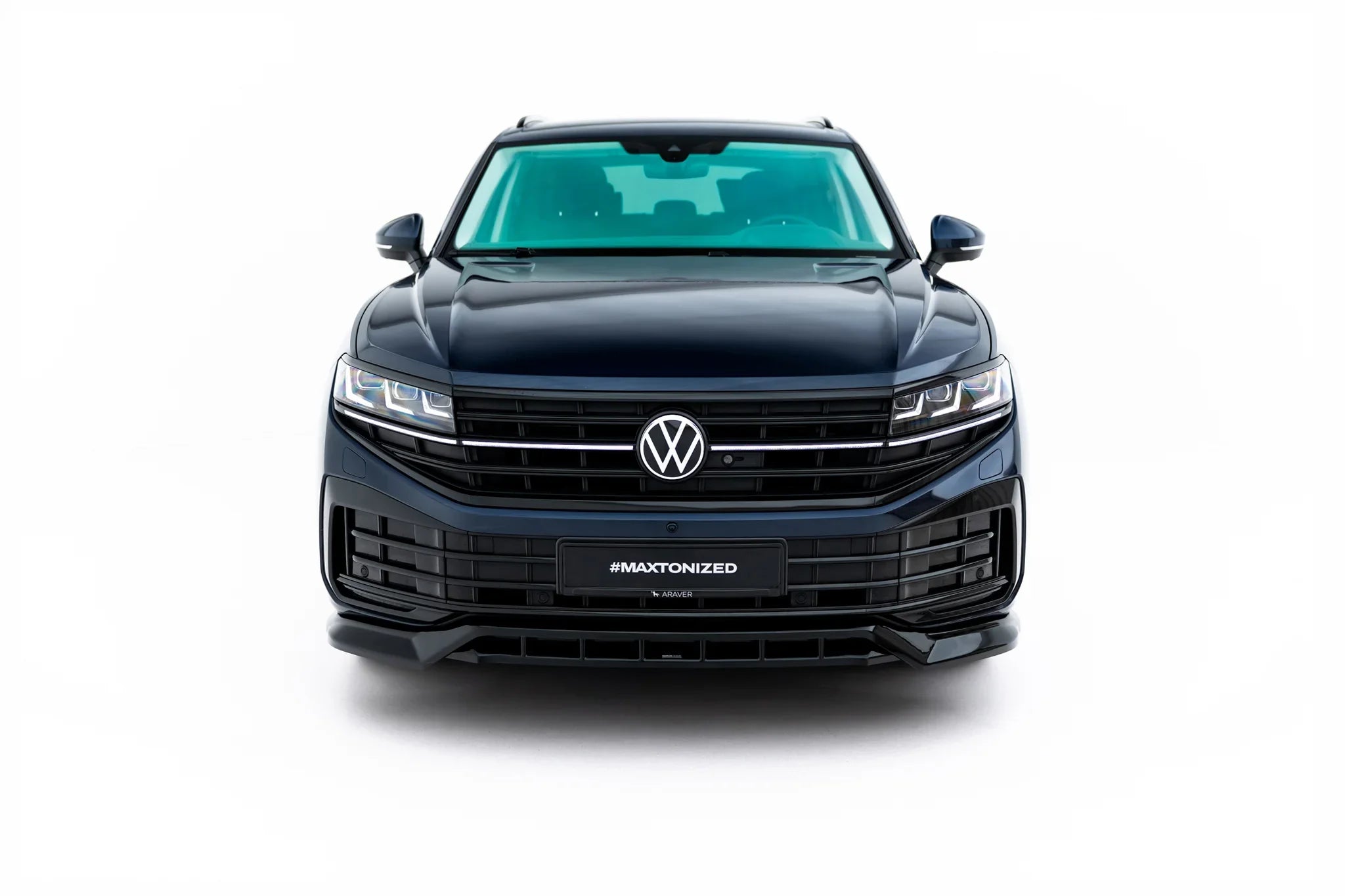 Maxton Design Splitter delantero para Volkswagen Touareg Elegance Mk3 Facelift - imagen 2