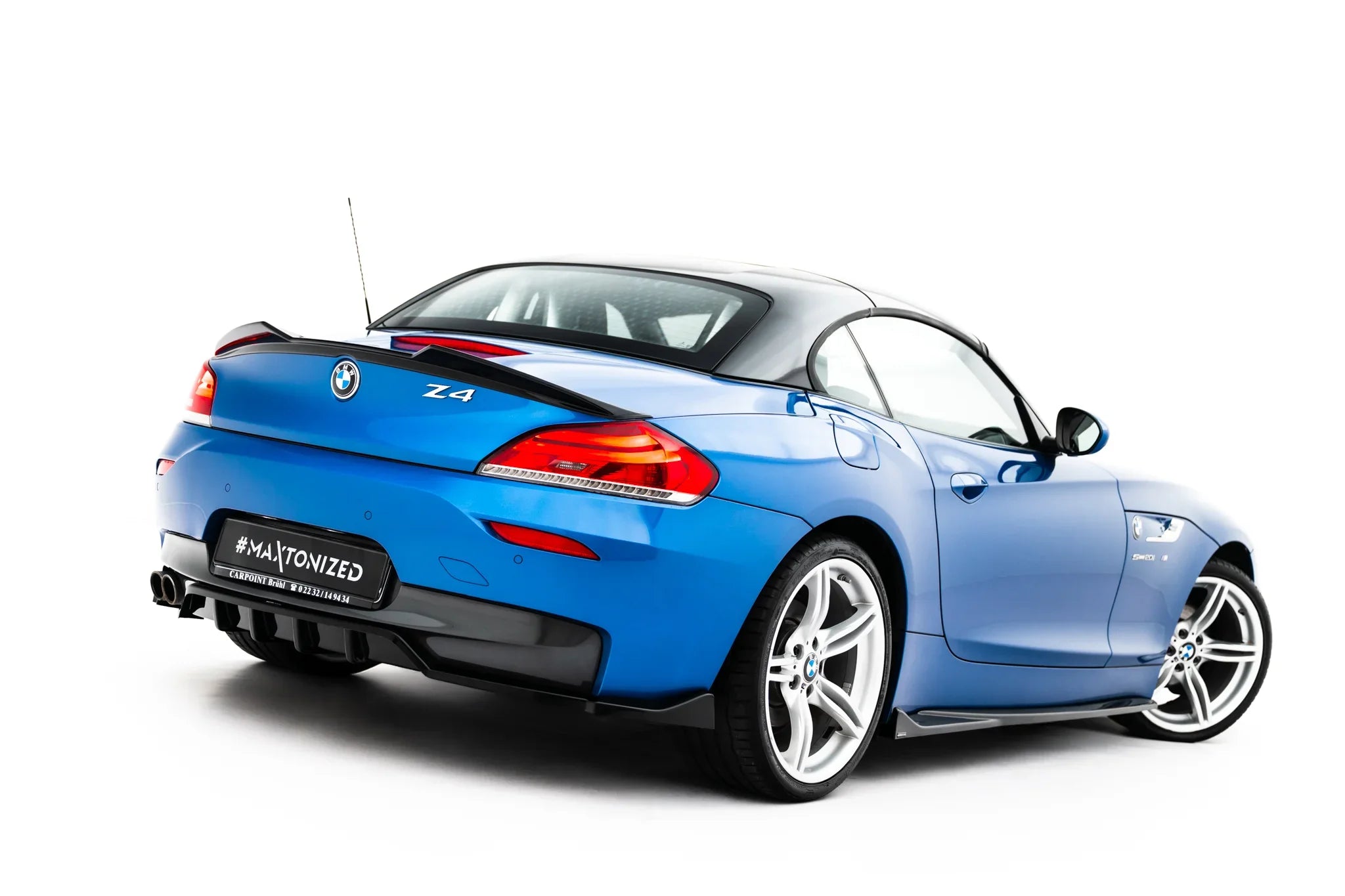 Maxton Design Splitter trasero (with vertical bars) V.2 para BMW Z4 M-Pack E89 Facelift - imagen 1