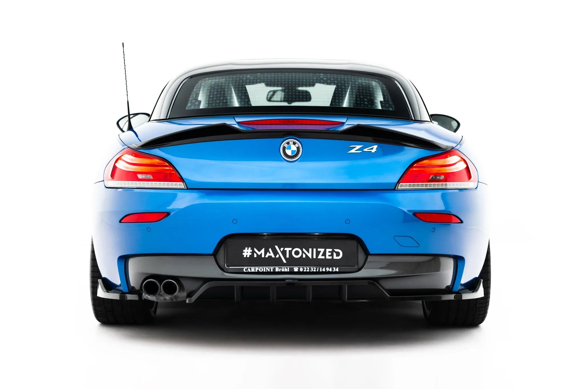 Maxton Design Splitter trasero (with vertical bars) V.2 para BMW Z4 M-Pack E89 Facelift - imagen 3