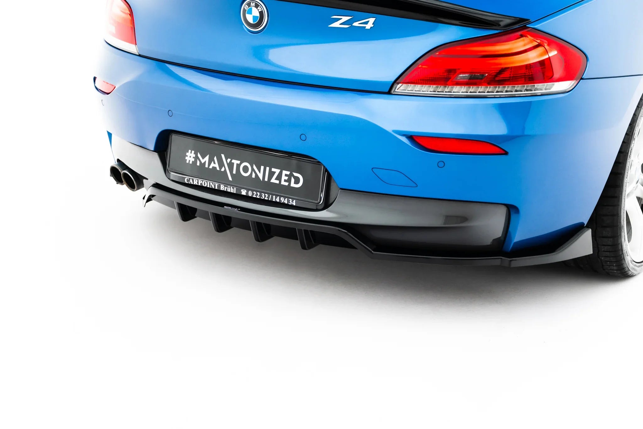 Maxton Design Splitter trasero (with vertical bars) V.2 para BMW Z4 M-Pack E89 Facelift - imagen 6