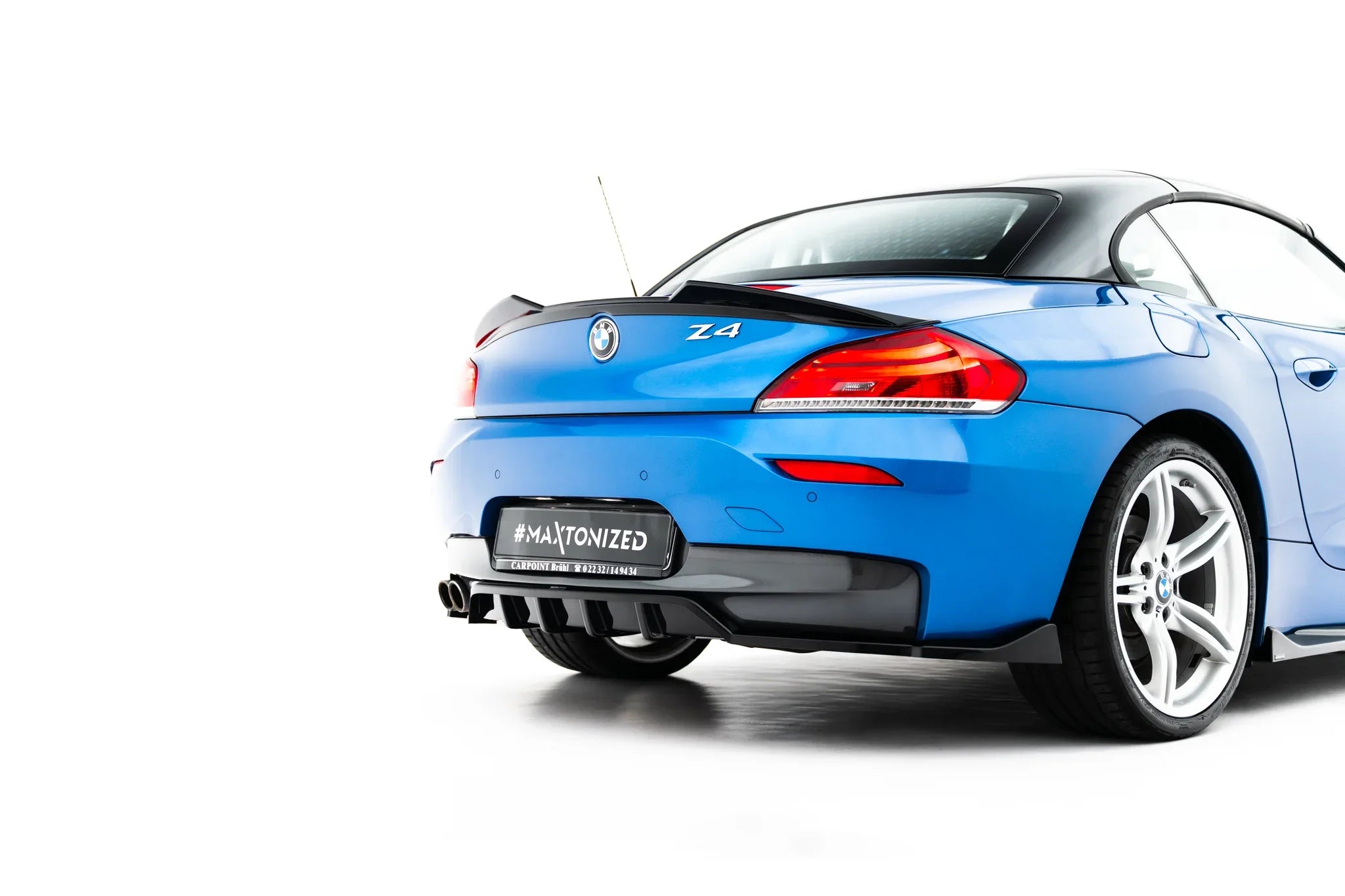 Maxton Design Splitter trasero (with vertical bars) V.2 para BMW Z4 M-Pack E89 Facelift - imagen 2