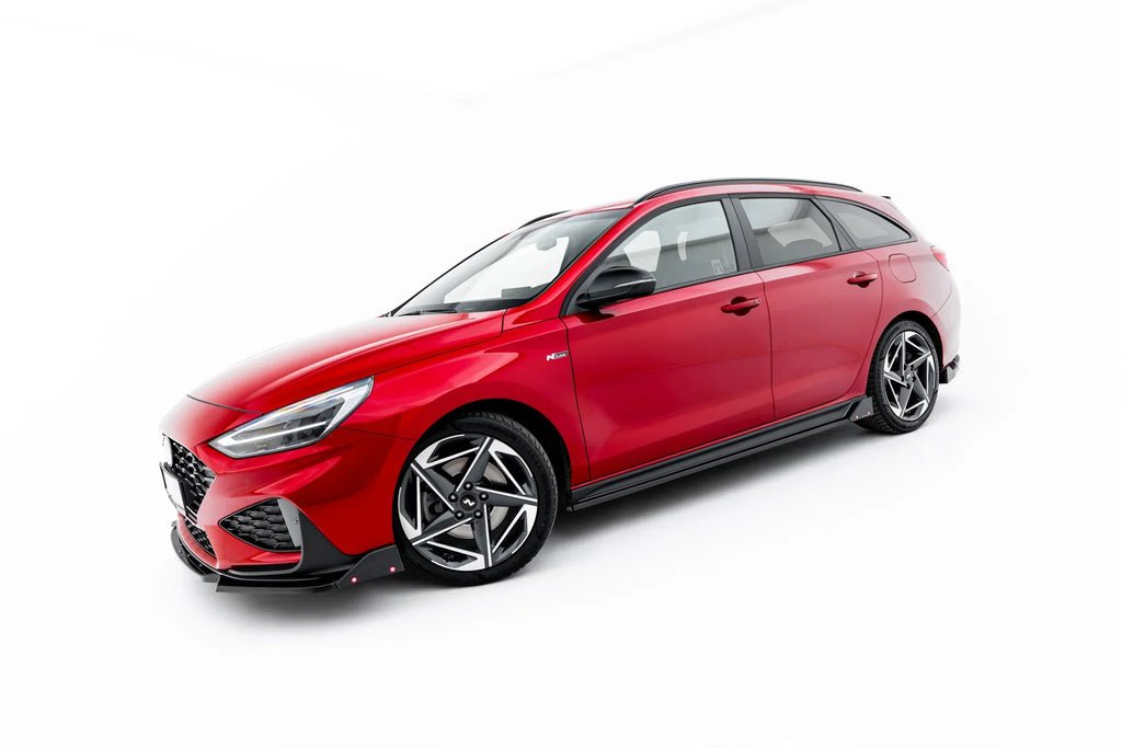 Maxton Design Difusores de taloneras laterales V.3 + Flaps para Hyundai I30 N / N-Line Wagon Mk3 Facelift - imagen 2
