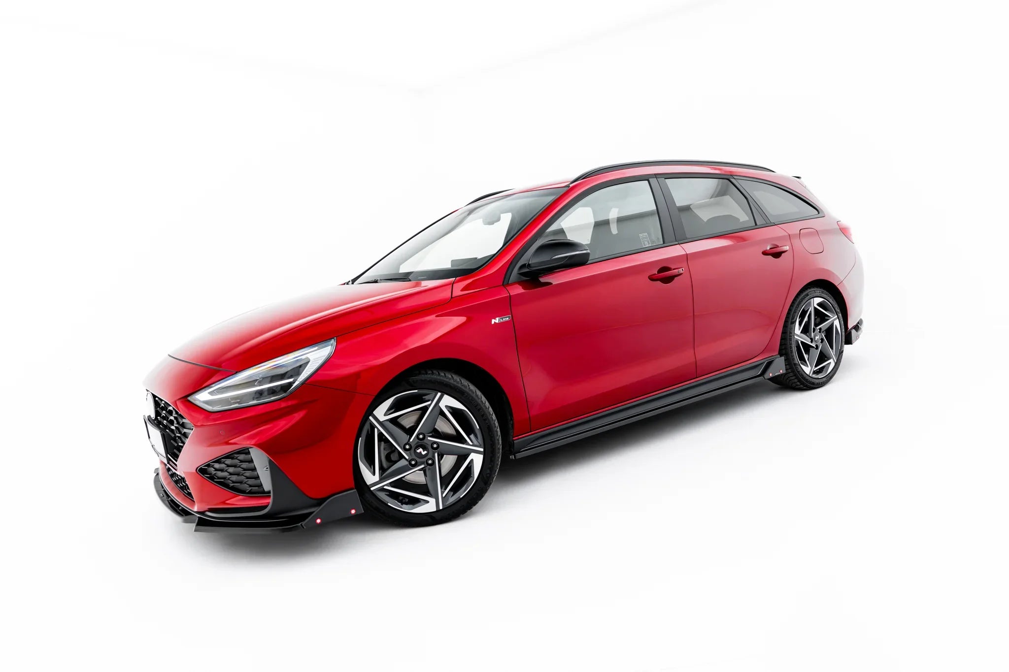 Maxton Design Difusores de taloneras laterales V.3 + Flaps para Hyundai I30 N / N-Line Wagon Mk3 Facelift - imagen 2