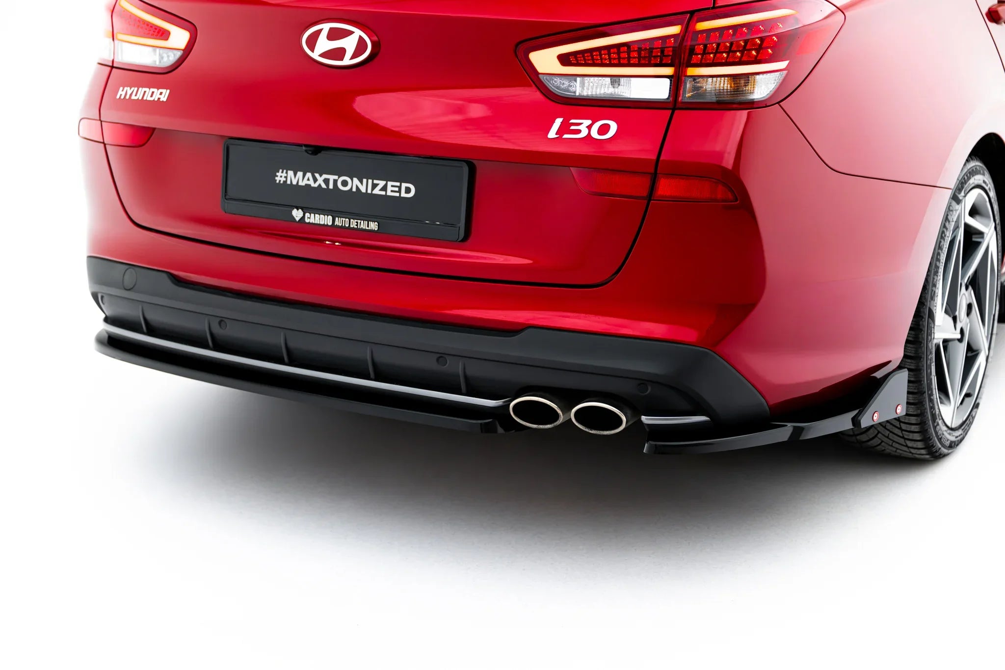 Maxton Design Set of Splitters V.1 para Hyundai I30 N-Line Wagon Mk3 Facelift - imagen 9