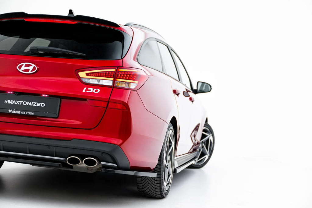 Maxton Design Splitters laterales traseros V.1 para Hyundai I30 N-Line Wagon Mk3 Facelift - imagen 3