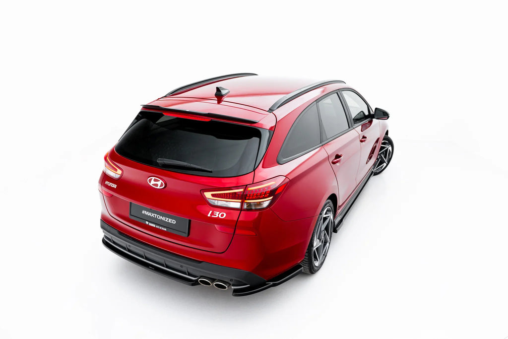 Maxton Design Set of Splitters V.2 para Hyundai I30 N-Line Wagon Mk3 Facelift - imagen 11