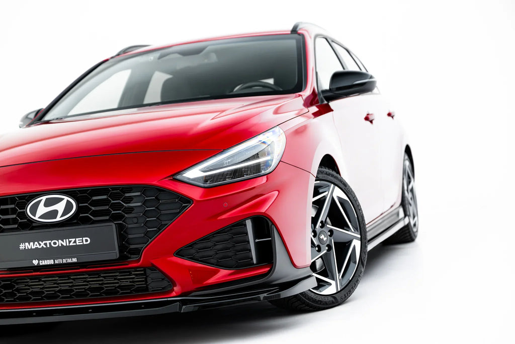 Maxton Design Splitter delantero V.2 para Hyundai I30 N-Line Wagon Mk3 Facelift - imagen 3