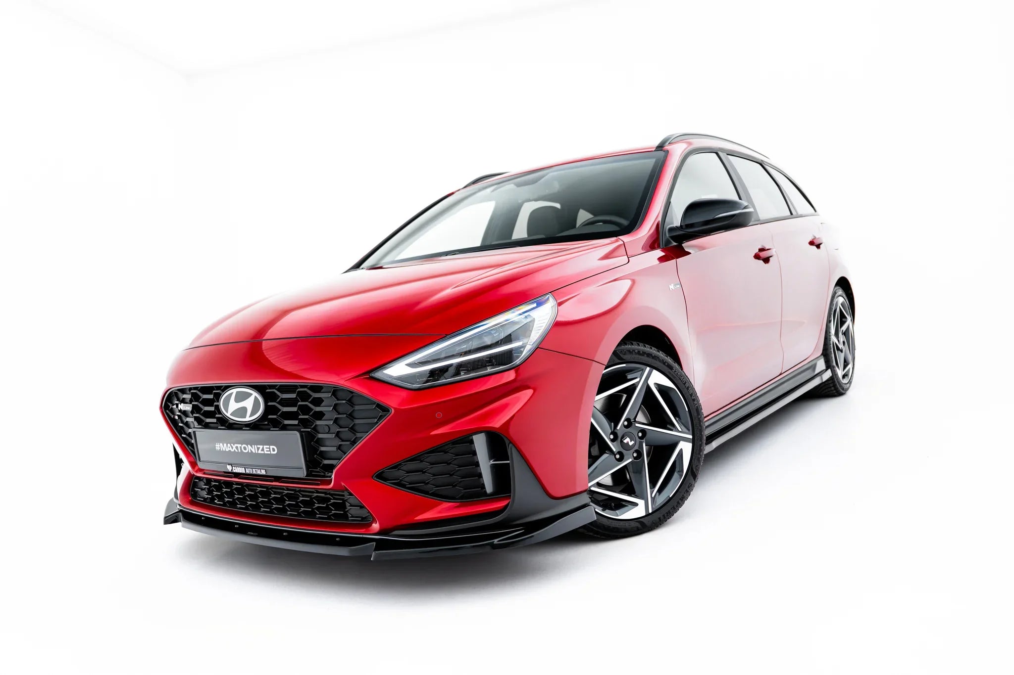 Maxton Design Splitter delantero V.2 para Hyundai I30 N-Line Wagon Mk3 Facelift - imagen 1