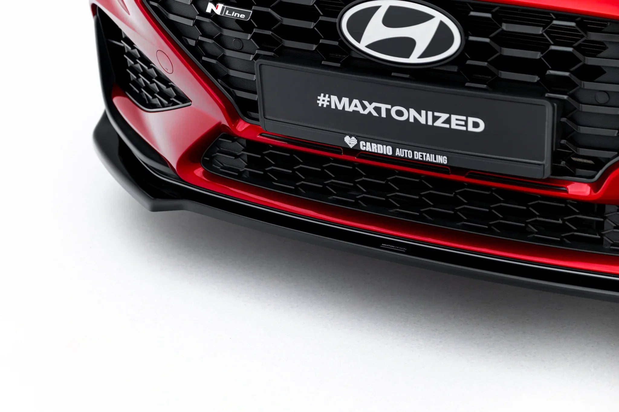 Maxton Design Splitter delantero V.3 para Hyundai I30 N-Line Wagon Mk3 Facelift - imagen 3