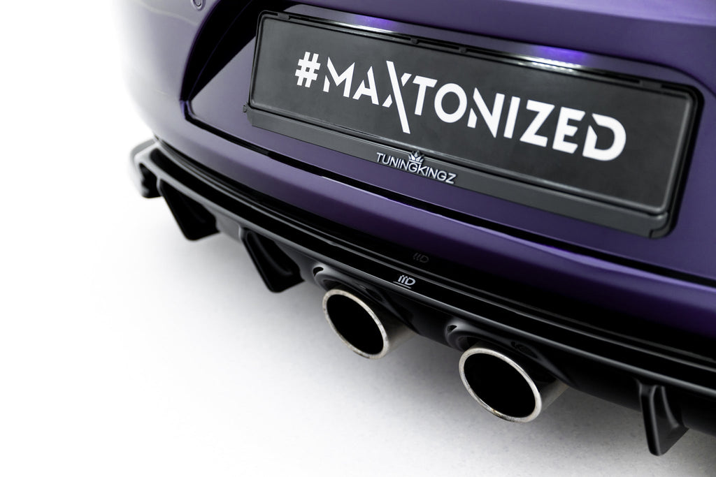 Maxton Design Difusor trasero V.2 para Volkswagen Scirocco Mk3 (R32 Exhaust) - imagen 3