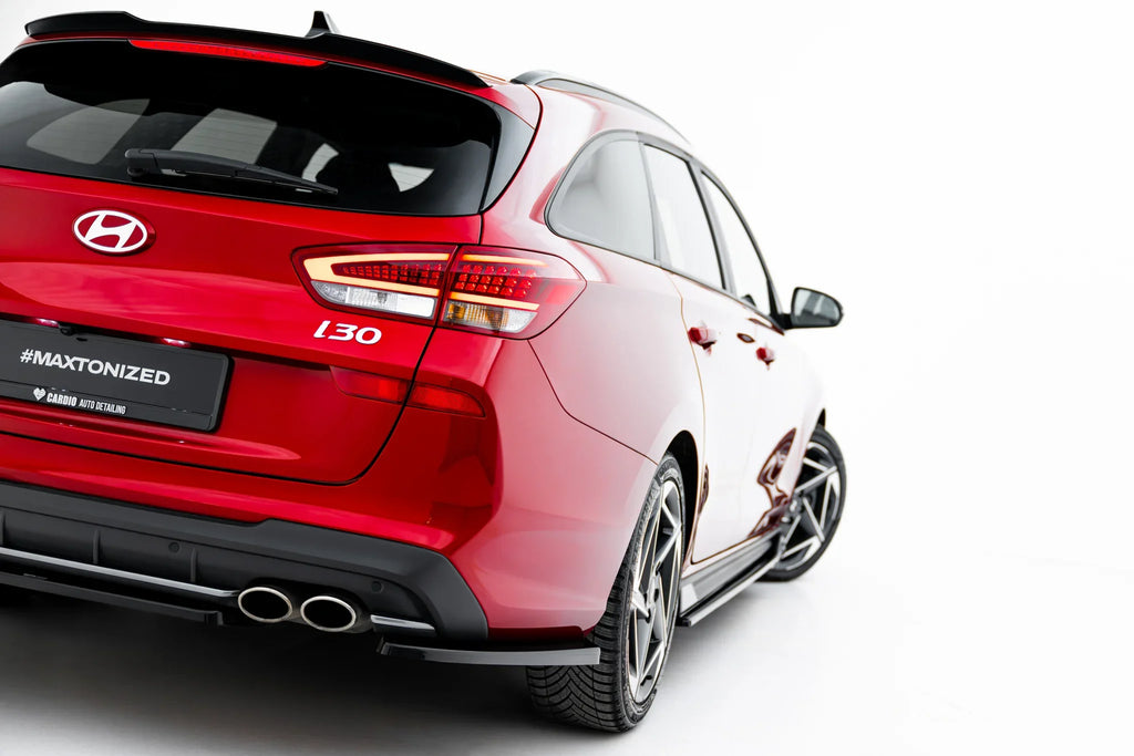 Maxton Design Splitters laterales traseros V.1 para Hyundai I30 N-Line Wagon Mk3 Facelift - imagen 2