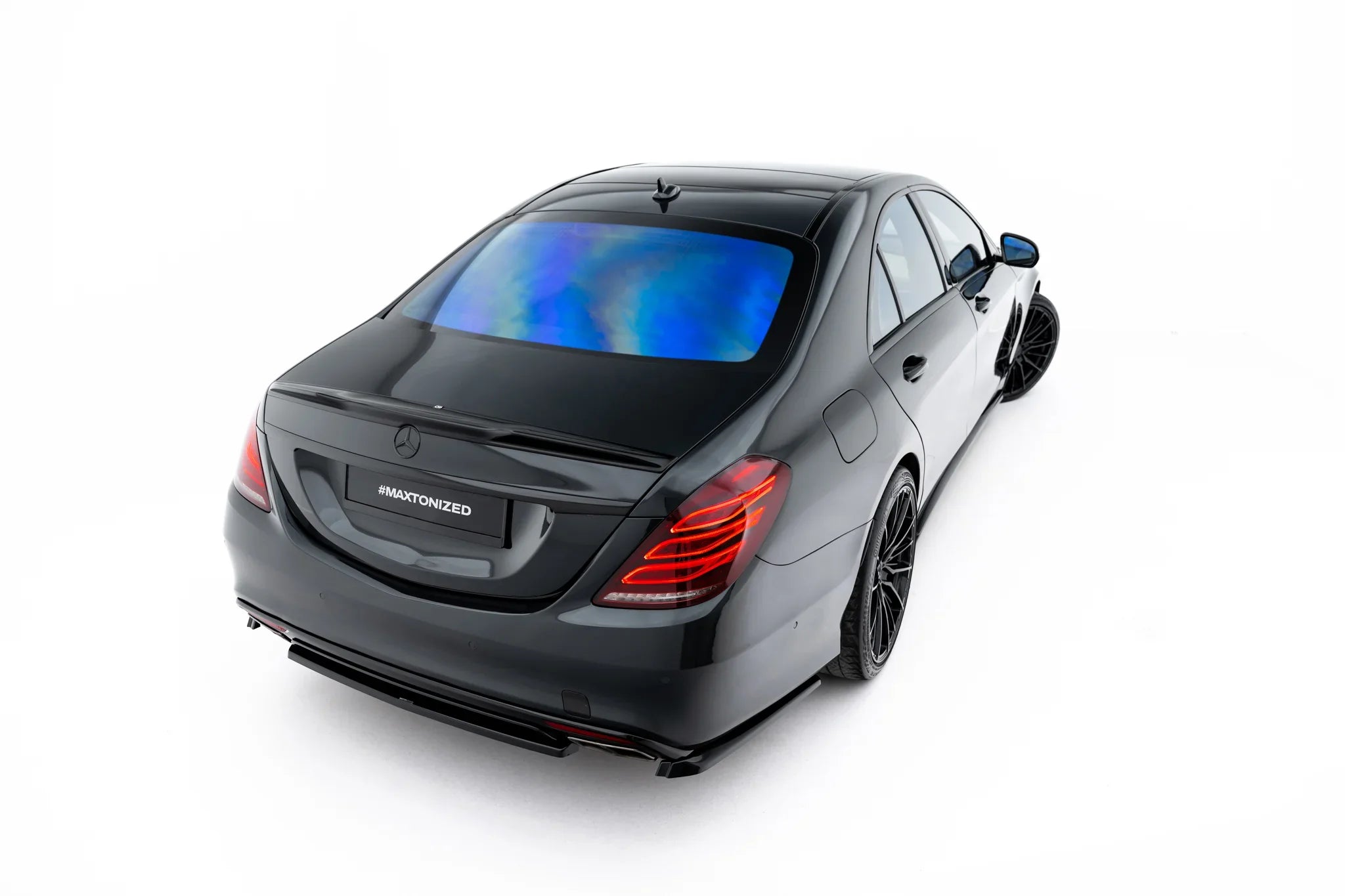 Maxton Design Extensión de alerón 3D para Mercedes-Benz S W222 / W222 Facelift - imagen 1