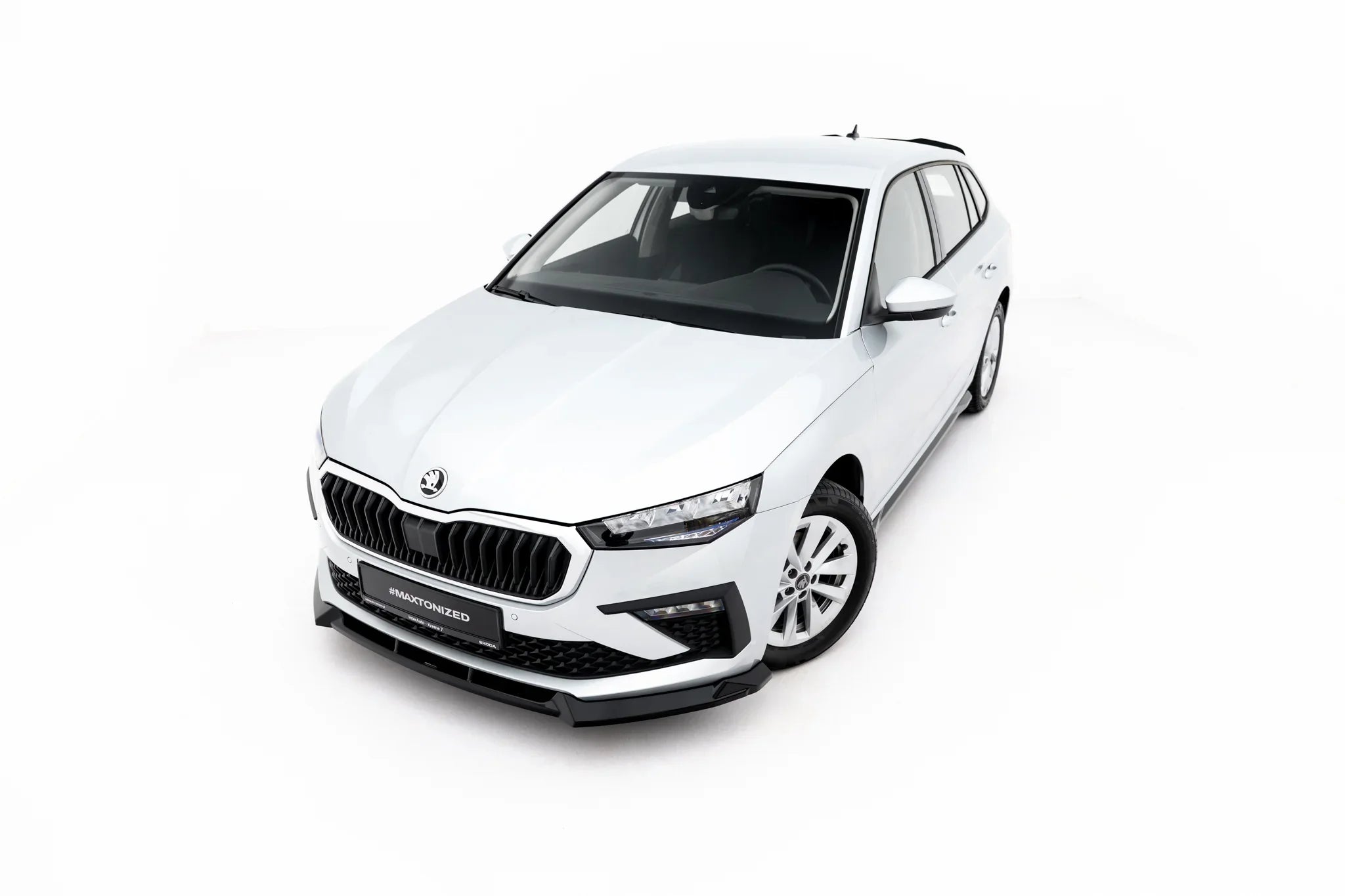 Maxton Design Splitter delantero para Skoda Scala Mk1 Facelift - imagen 4
