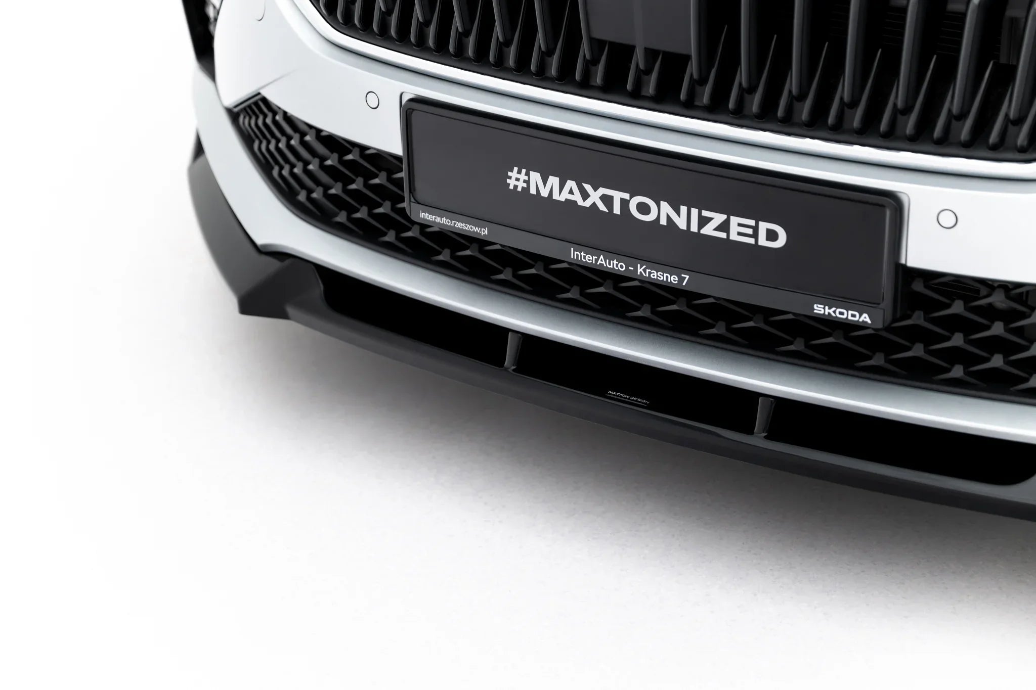 Maxton Design Splitter delantero para Skoda Scala Mk1 Facelift - imagen 5