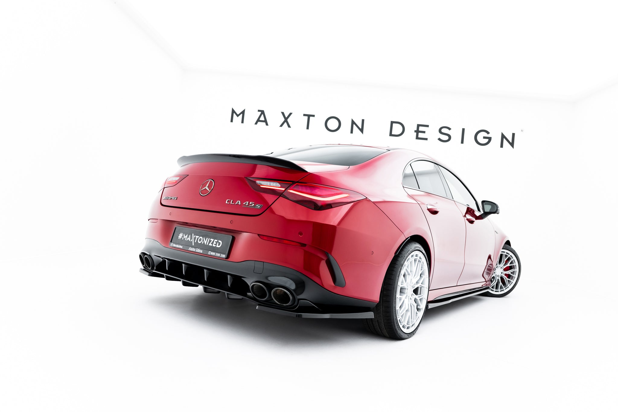 Maxton Design Splitters laterales traseros para Mercedes-AMG CLA 45 Aero C118 Facelift - imagen 2