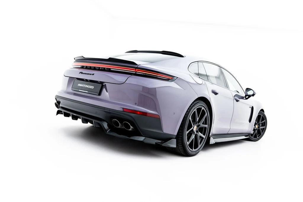 Maxton Design Splitter trasero (with vertical bars) para Porsche Panamera 4 / 4S E-Hybrid / 4 E-Hybrid 972 - imagen 1