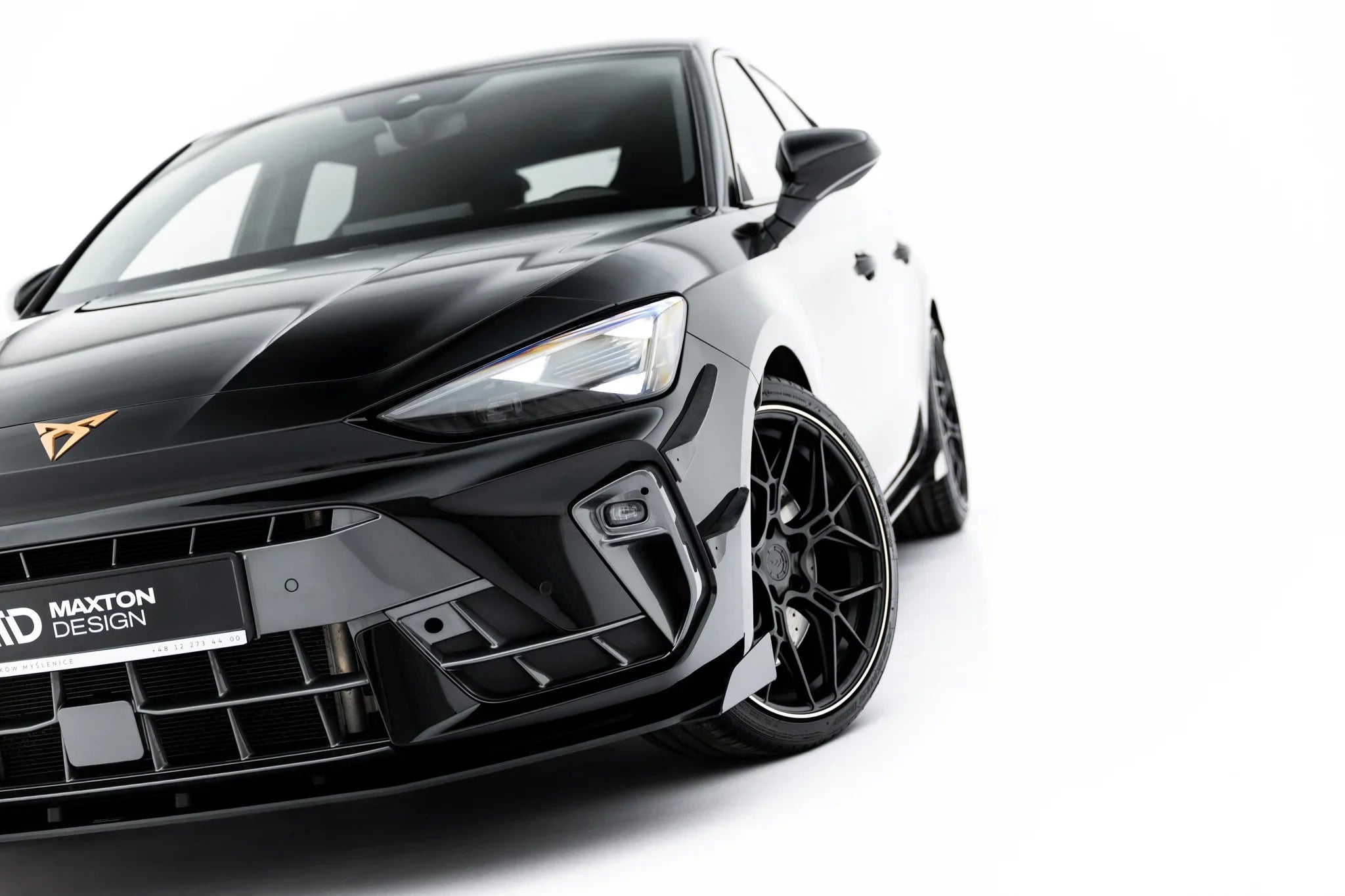 Maxton Design Front Flaps Flaps para Cupra Leon Hatchback Mk1 Facelift - imagen 2