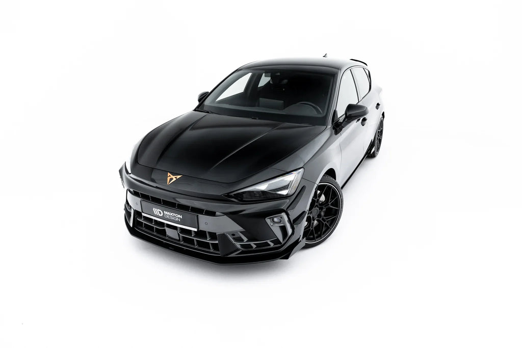 Maxton Design Street Pro Front Splitter + Flaps para Cupra Leon Hatchback Mk1 Facelift - imagen 3