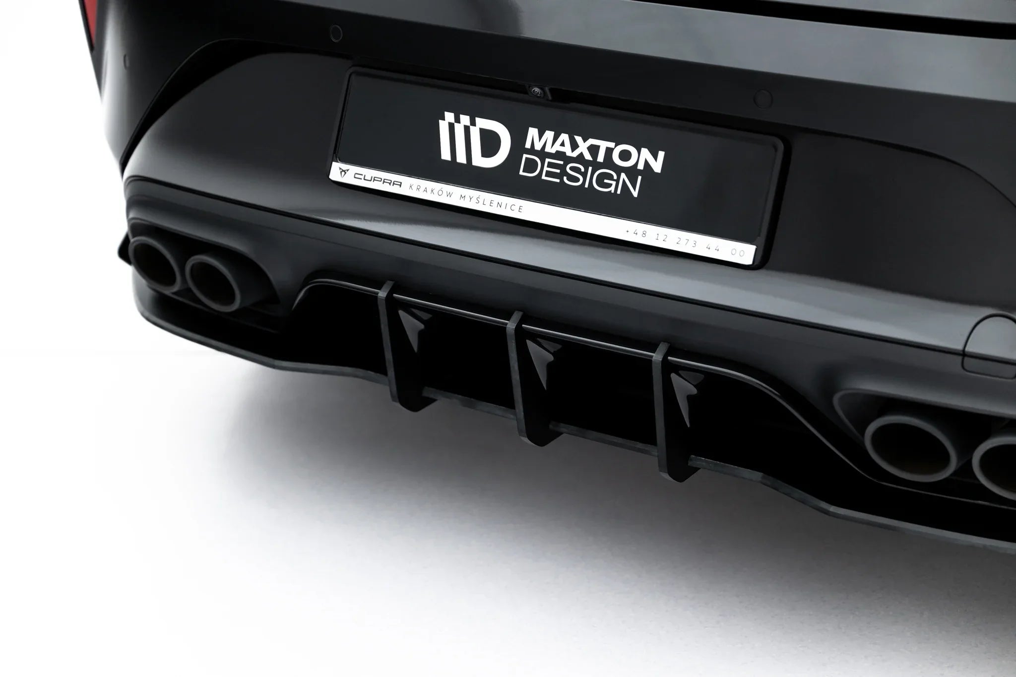 Maxton Design Street Pro Rear Diffuser + Flaps para Cupra Leon Hatchback Mk1 Facelift - imagen 2