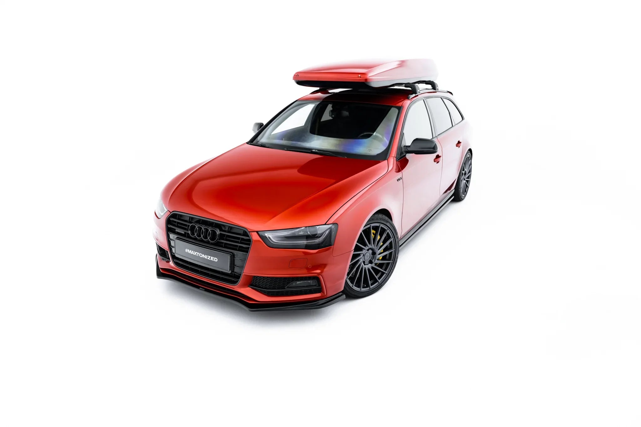 Maxton Design Splitter delantero V.4 para Audi A4 S-Line / S4 B8 Facelift - imagen 3