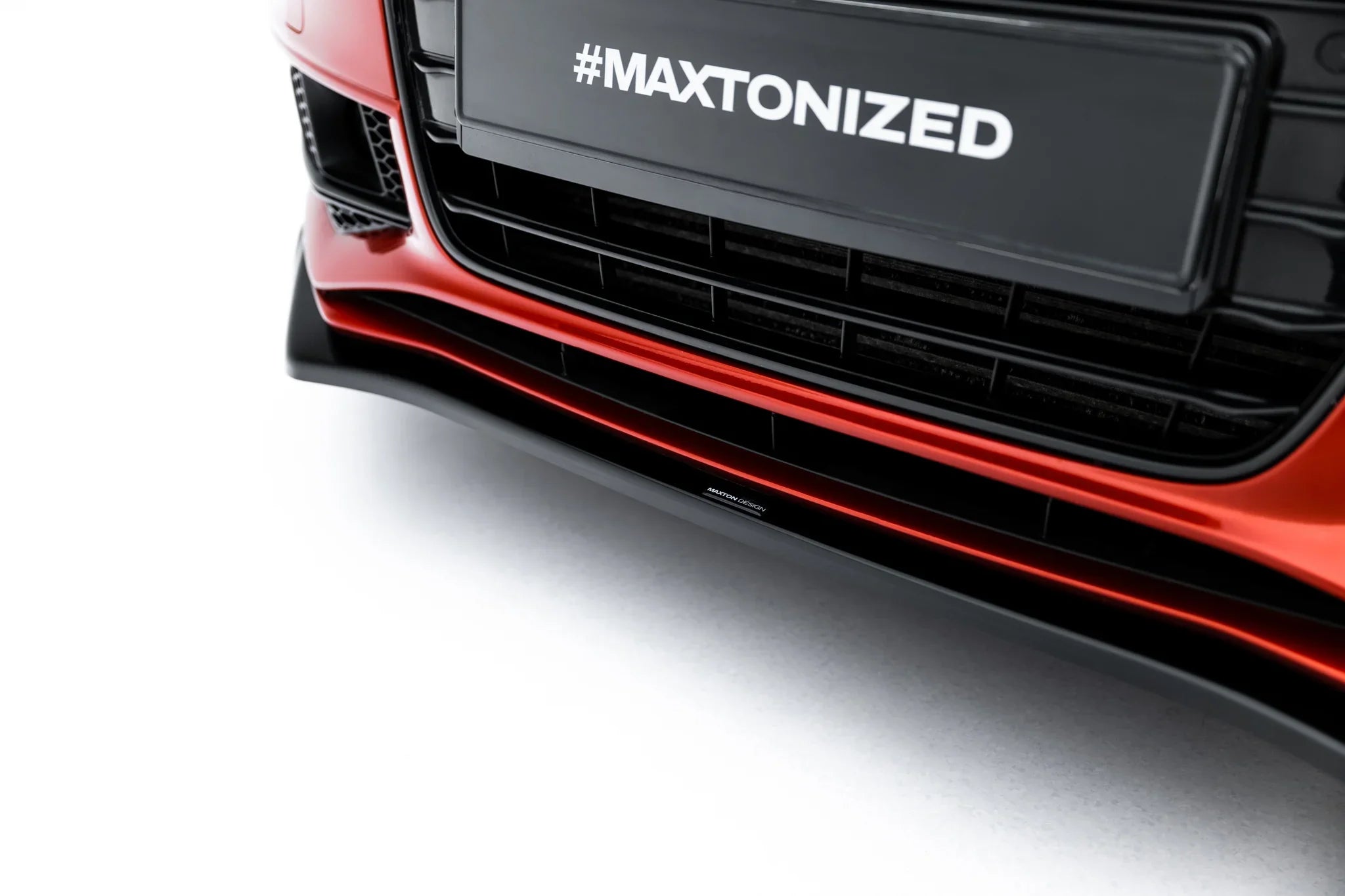 Maxton Design Splitter delantero V.4 para Audi A4 S-Line / S4 B8 Facelift - imagen 5