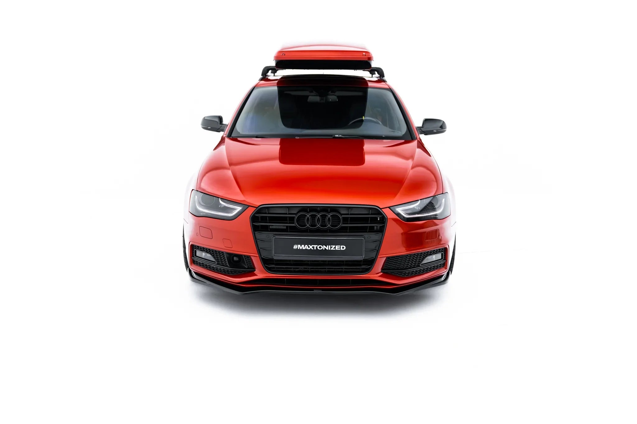 Maxton Design Splitter delantero V.4 para Audi A4 S-Line / S4 B8 Facelift - imagen 2