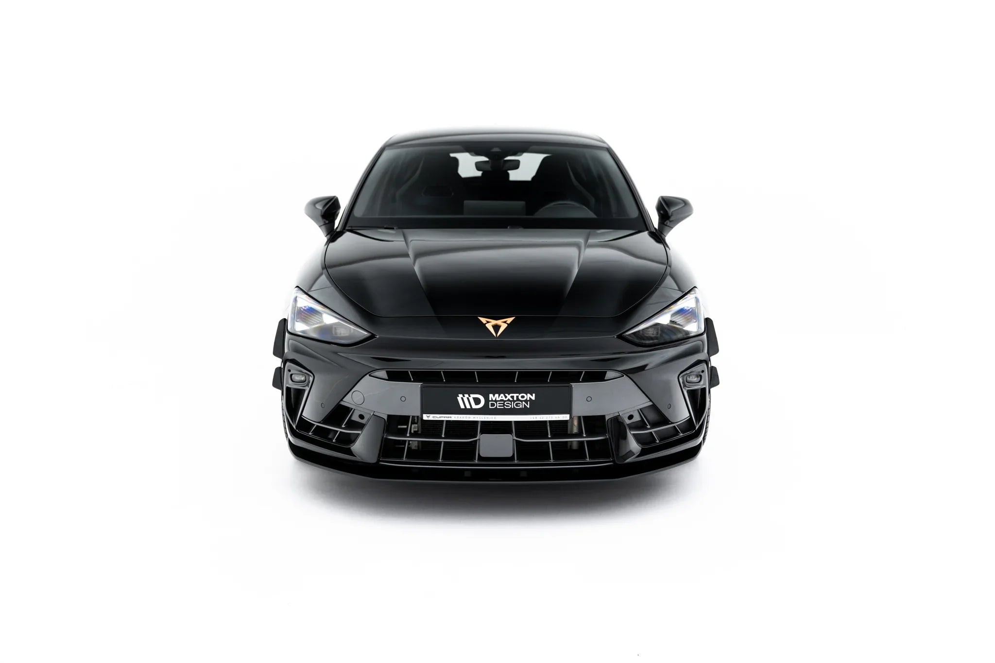 Maxton Design Street Pro Front Splitter para Cupra Leon Hatchback Mk1 Facelift - imagen 2