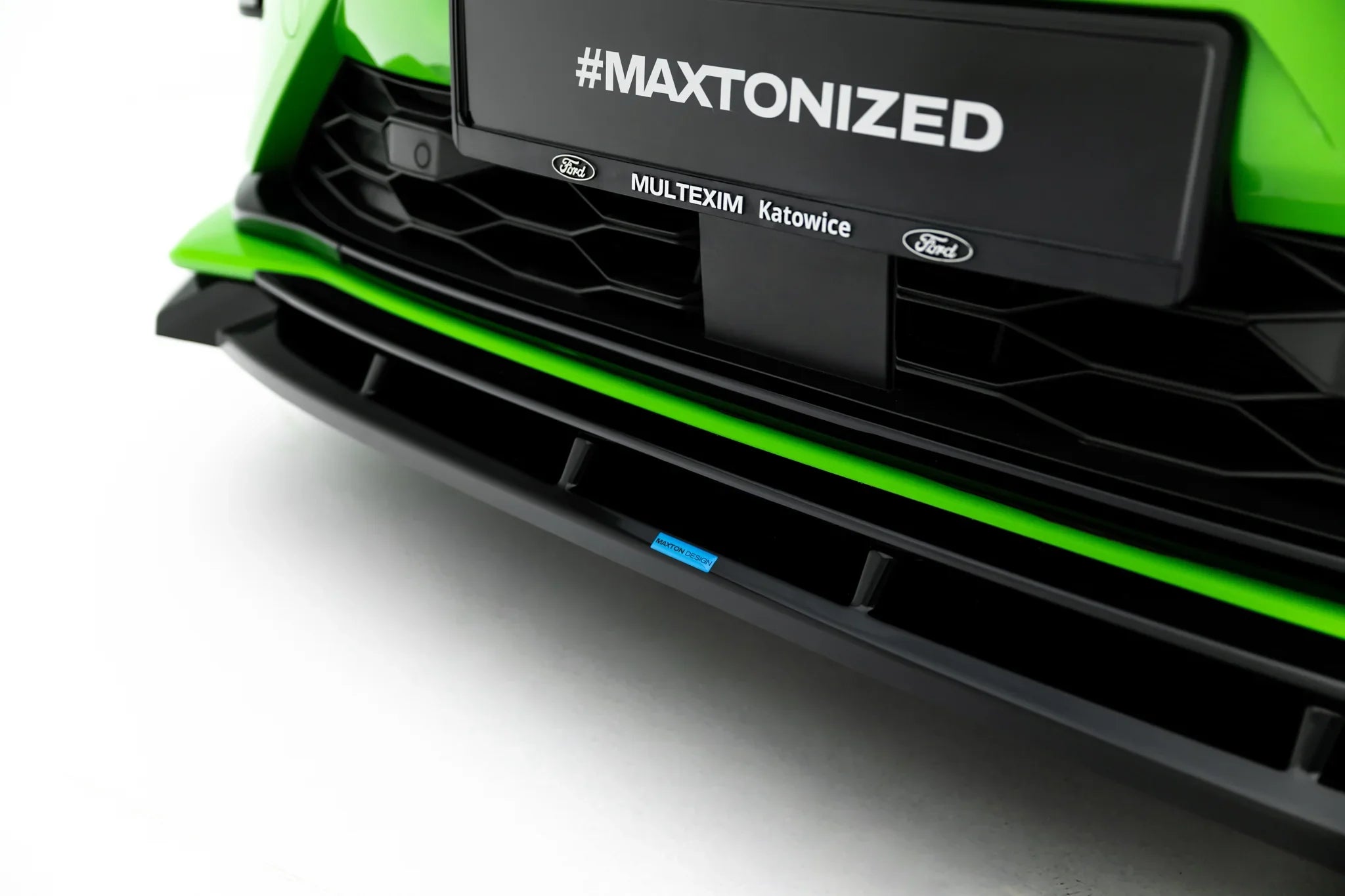 Maxton Design Splitter delantero para Ford Transit Custom MSRT Mk2 - imagen 5