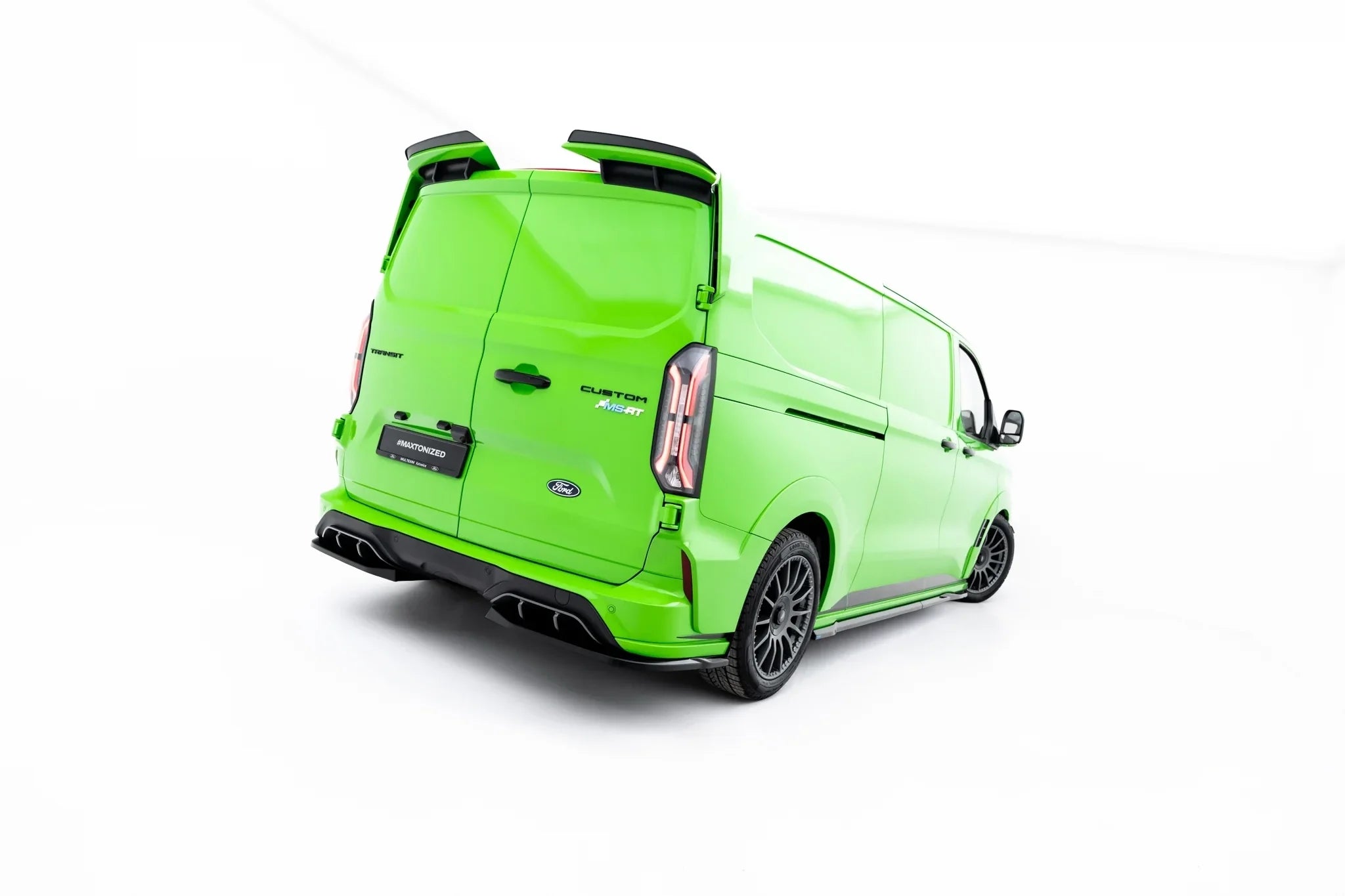 Maxton Design Set of Splitters para Ford Transit Custom MSRT Mk2 - imagen 8
