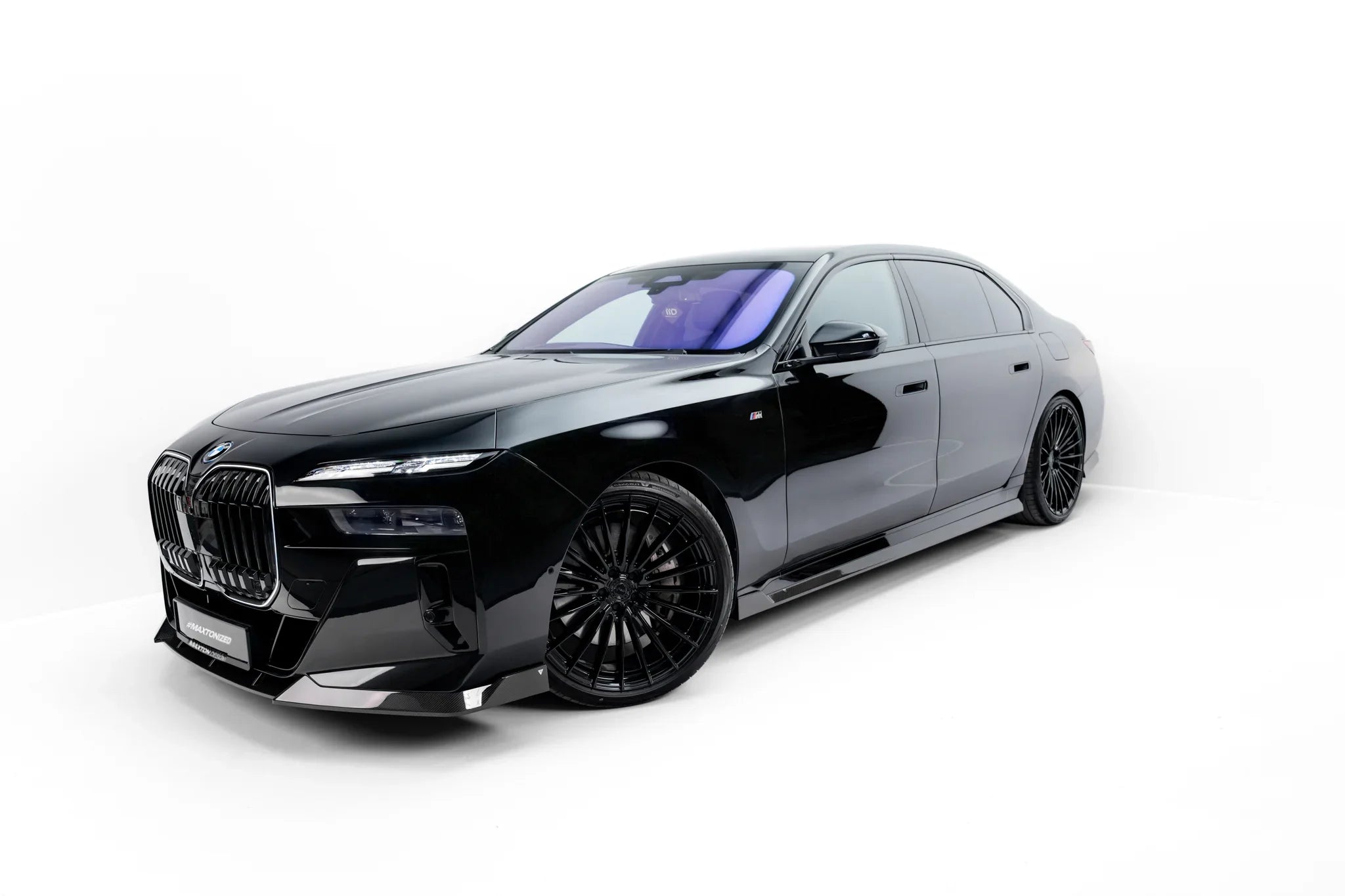 Maxton Design Prepreg Carbon Fiber Side Skirts para BMW 7 M-Pack / M760e / i7 M-Pack G70 - imagen 2