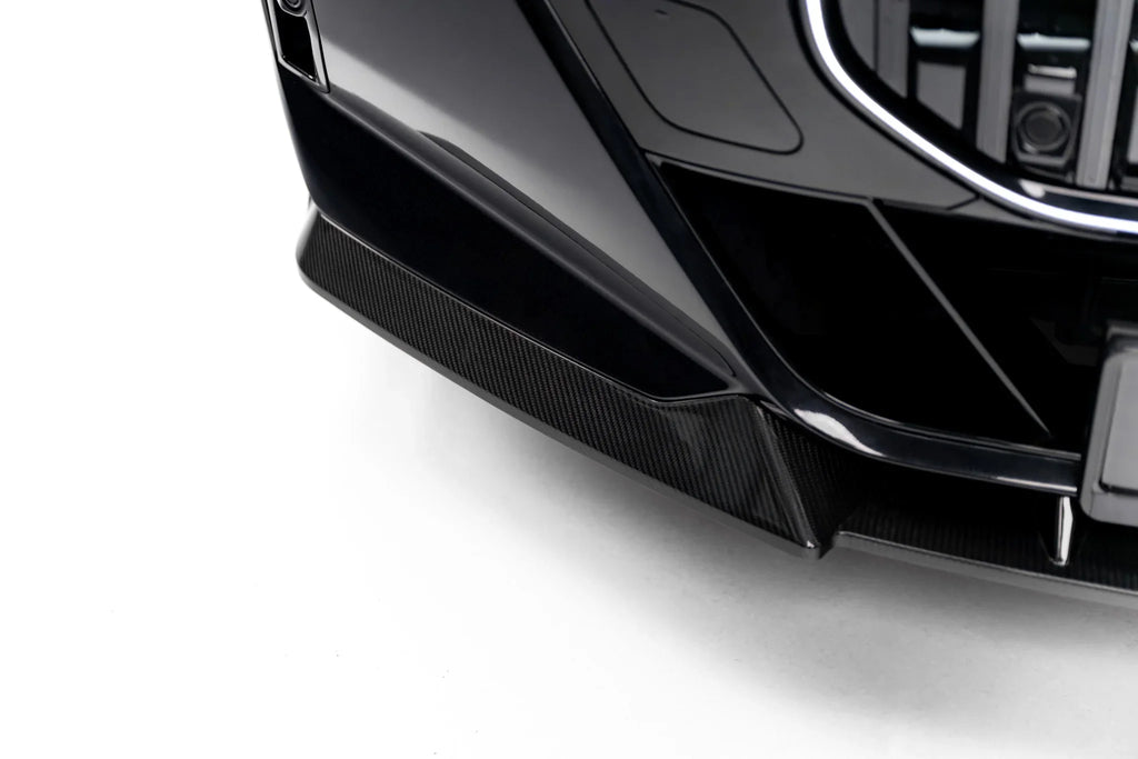 Maxton Design Splitter delantero de fibra de carbono pre-preg para BMW 7 M-Pack / M760e / i7 M-Pack G70 - imagen 4