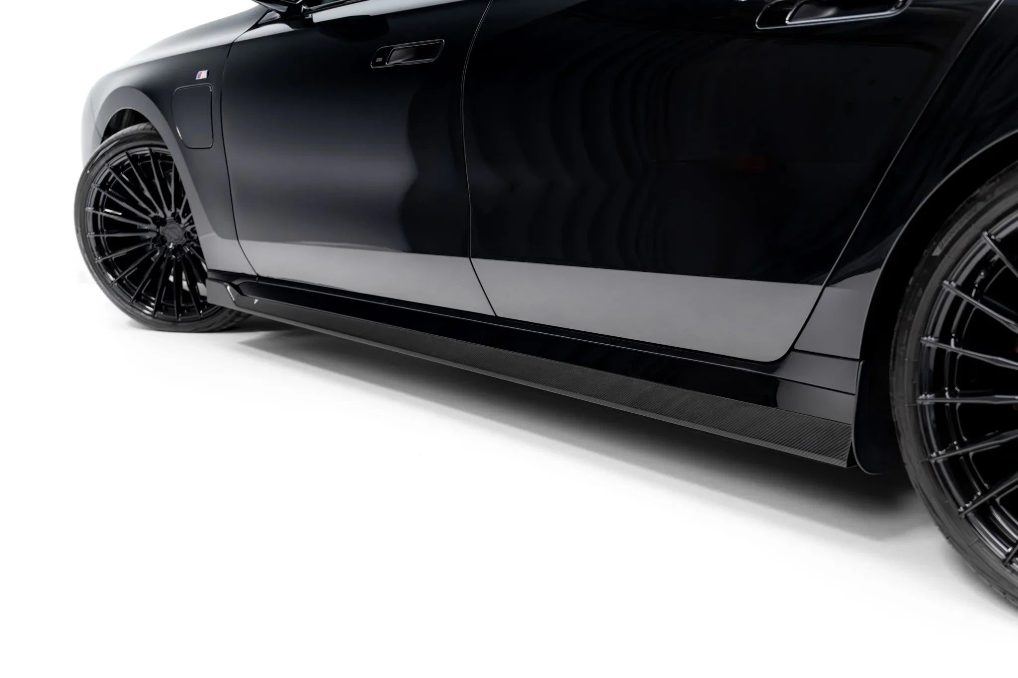 Maxton Design Prepreg Carbon Fiber Side Skirts para BMW 7 M-Pack / M760e / i7 M-Pack G70 - imagen 3
