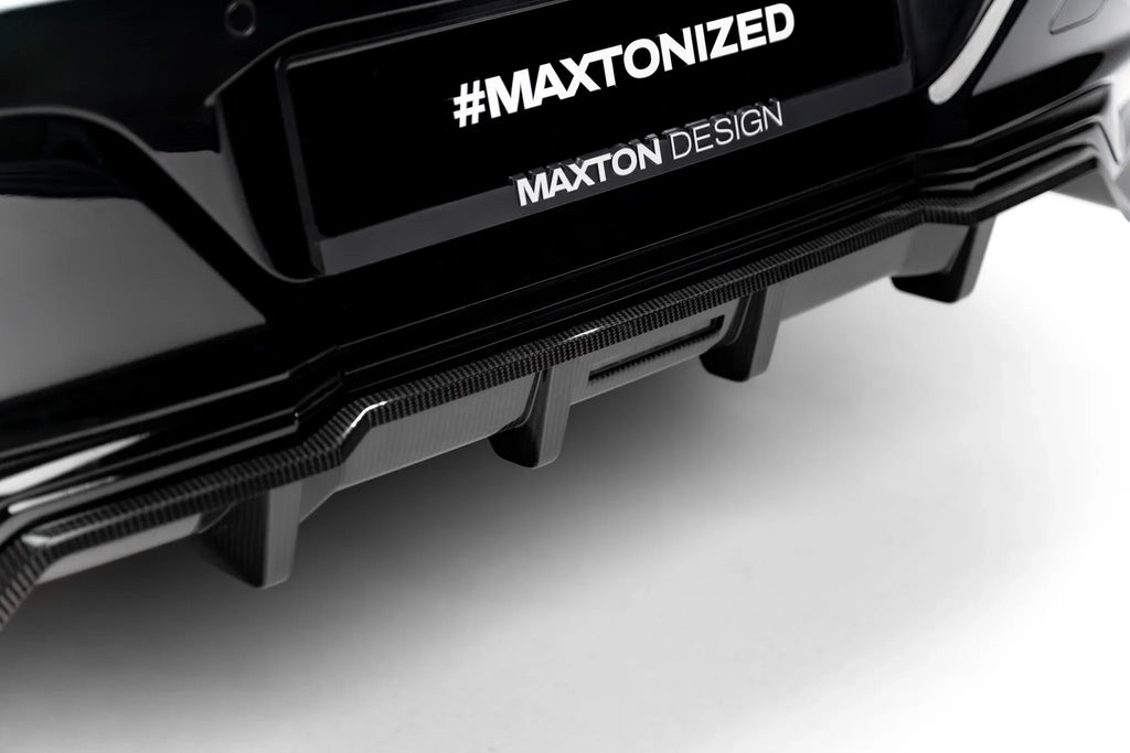 Maxton Design Splitter trasero de fibra de carbono pre-preg (with vertical bars) para BMW 7 M-Pack G70 - imagen 4