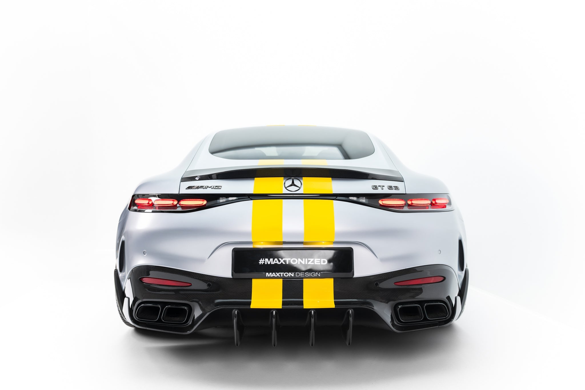 Maxton Design Prepreg Carbon Spoiler V.2 para Mercedes-AMG GT 43 / 55 / 63 / 63 S E Performance C192 - imagen 2