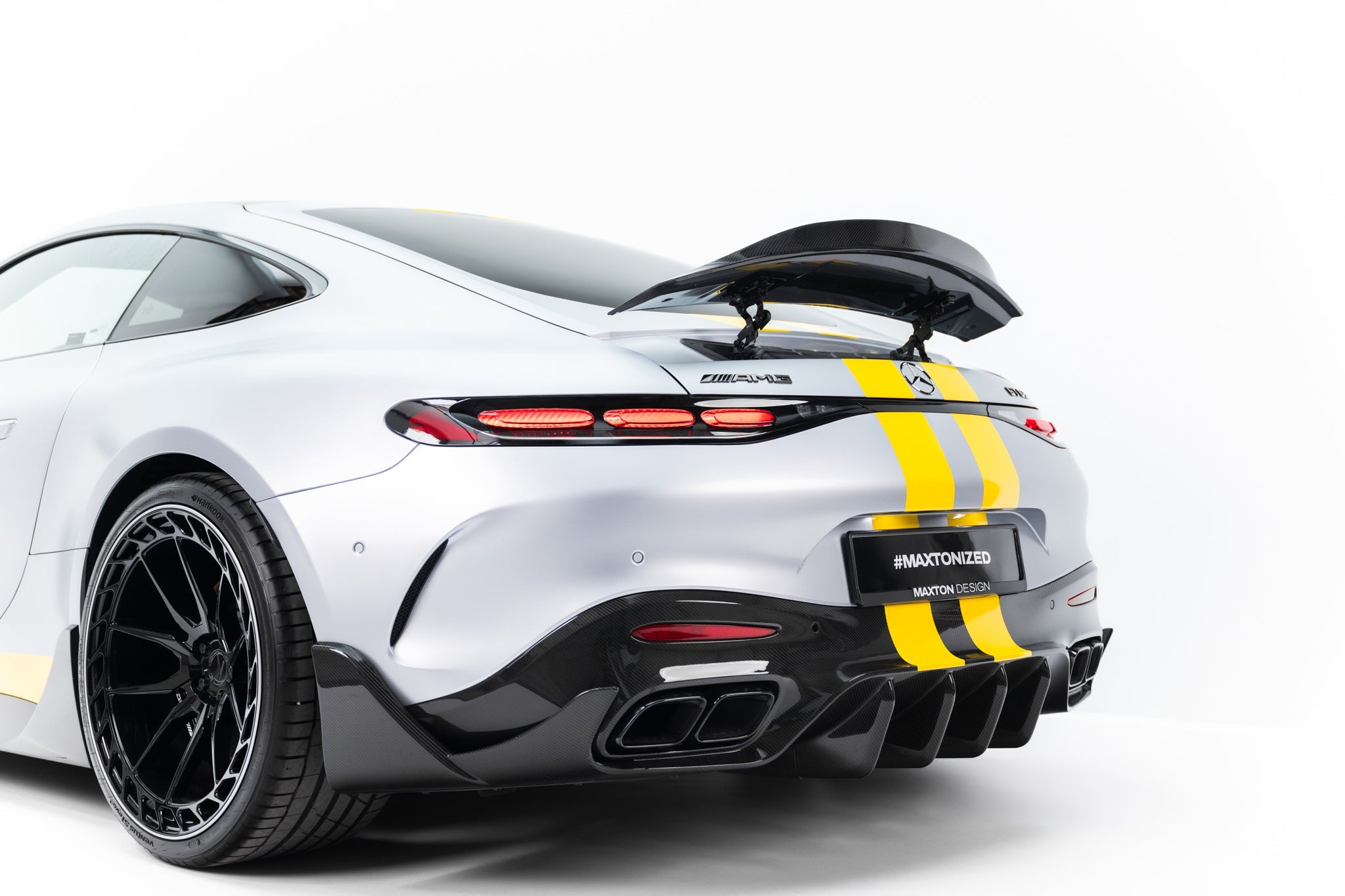 Maxton Design Prepreg Carbon Spoiler V.2 para Mercedes-AMG GT 43 / 55 / 63 / 63 S E Performance C192 - imagen 7