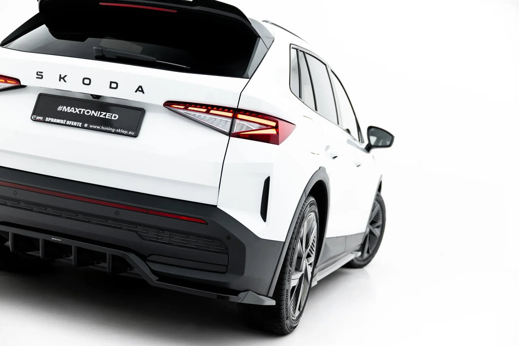 Maxton Design Splitter trasero (with vertical bars) para Skoda Elroq RS Mk1 - imagen 3