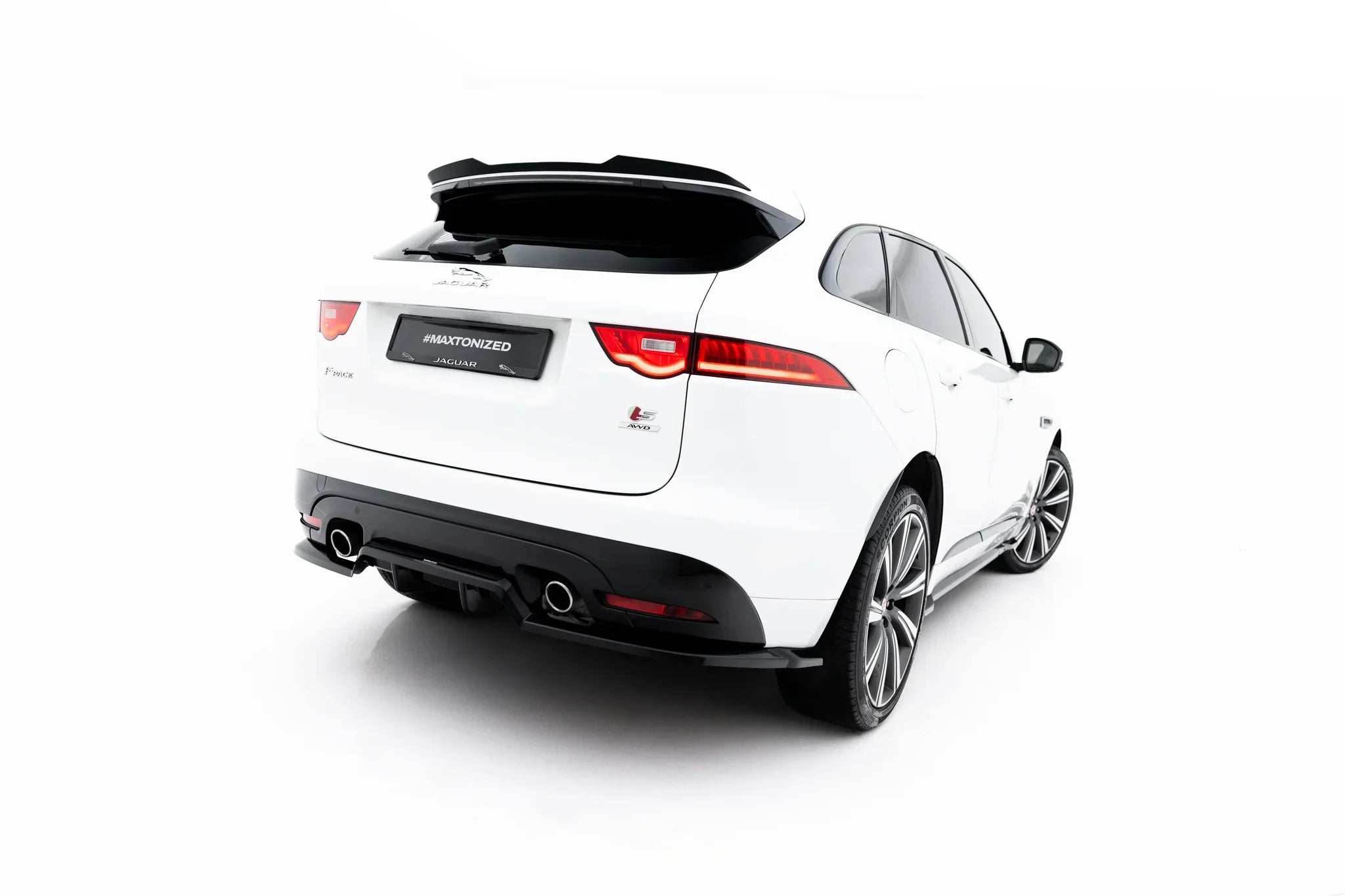 Maxton Design Splitter trasero (with vertical bars) para Jaguar F-Pace S X761 - imagen 1