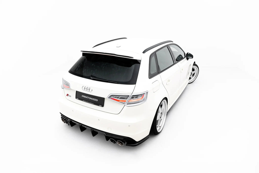 Maxton Design Extensión de alerón para Audi S3 / A3 S-Line Hatchback / Sportback 8V / 8V Facelift - imagen 1