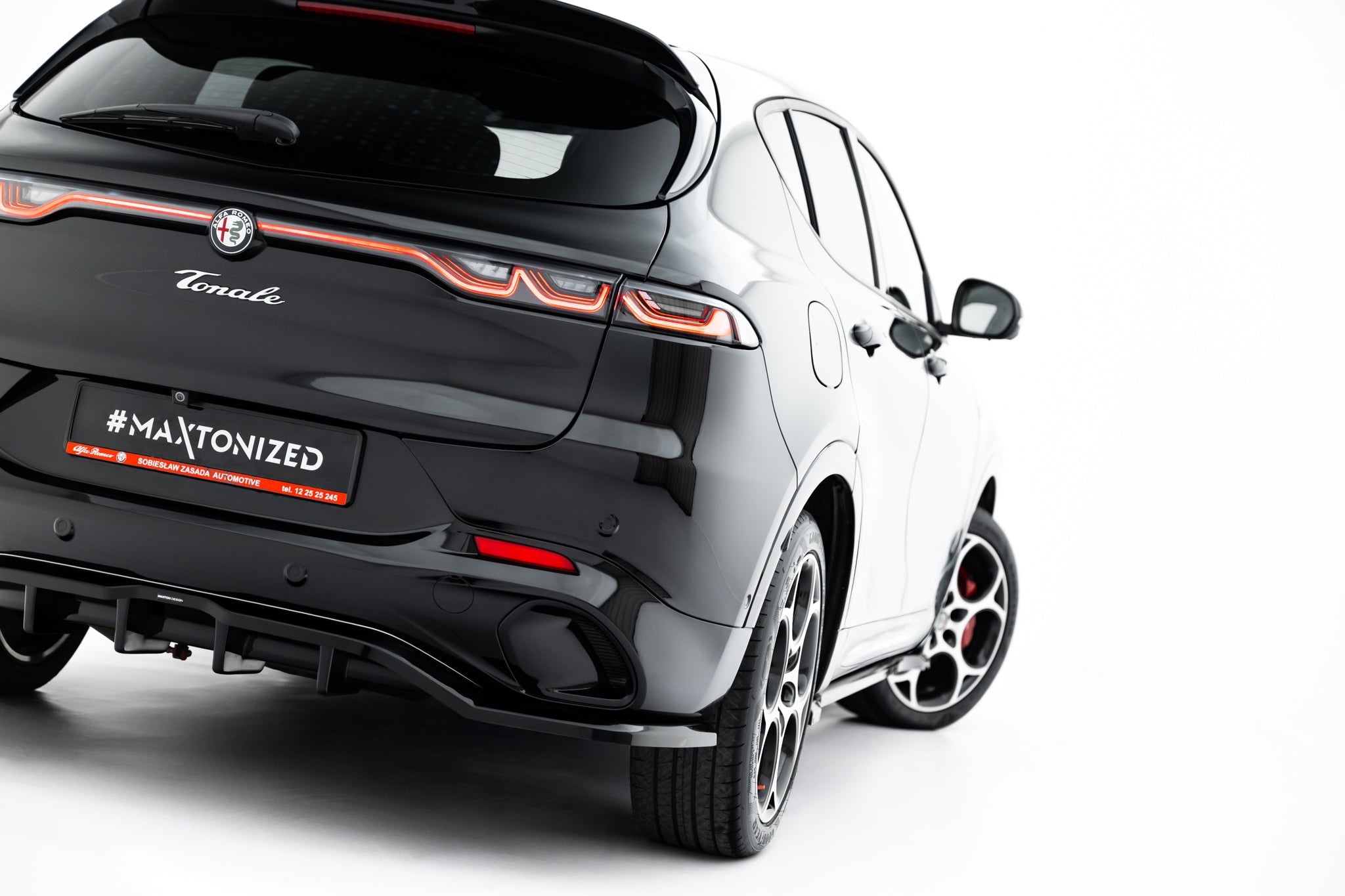 Maxton Design Splitter trasero (With Vertical Bars) para Alfa Romeo Tonale Mk1 - imagen 3