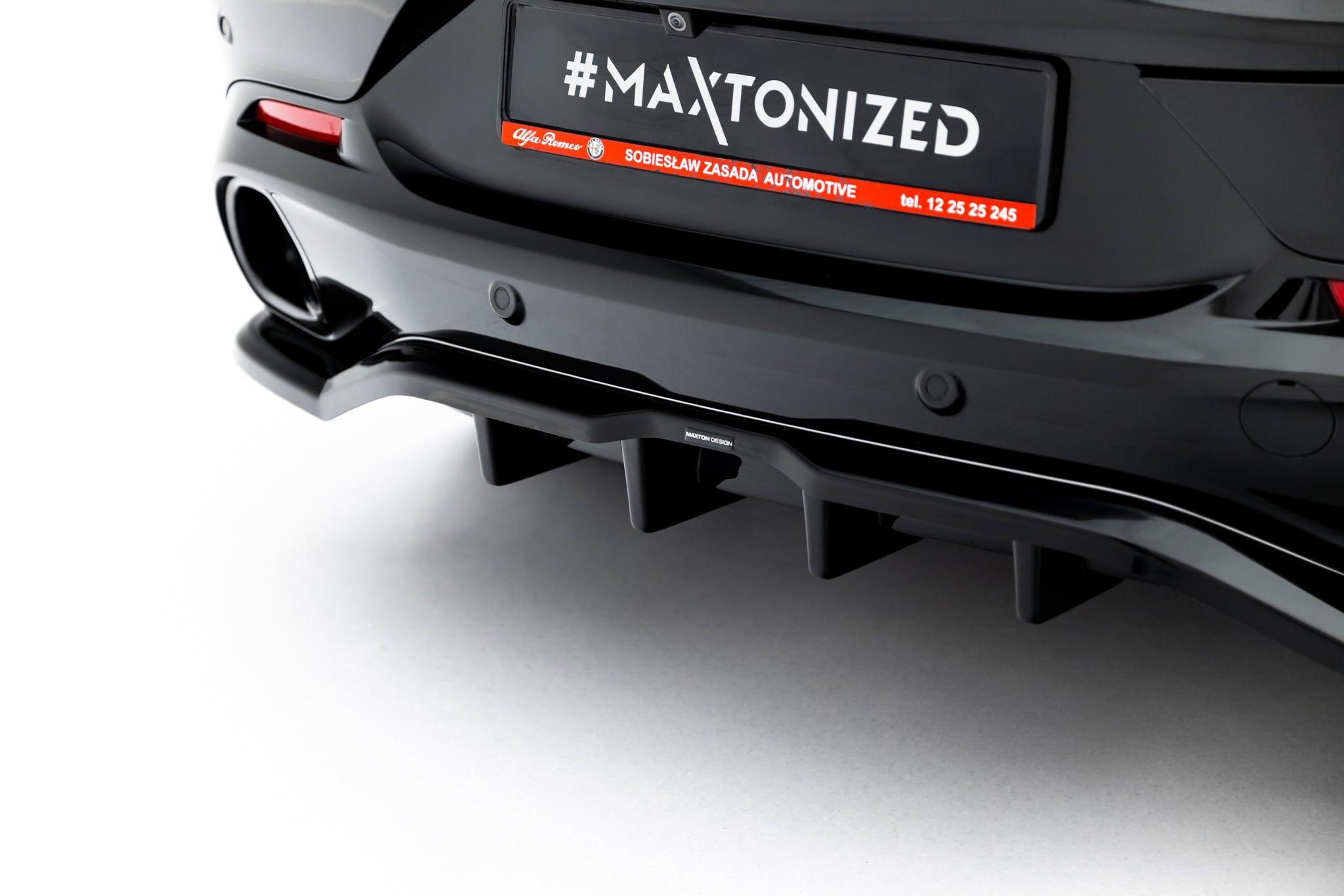 Maxton Design Splitter trasero (With Vertical Bars) para Alfa Romeo Tonale Mk1 - imagen 7
