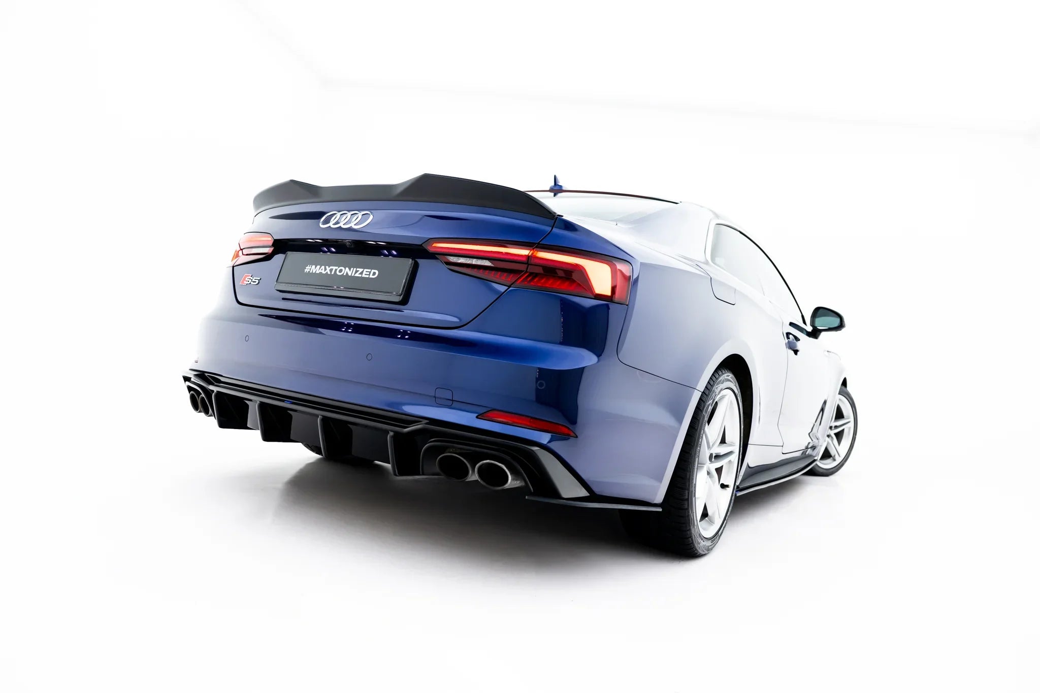 Maxton Design Street Pro Rear Side Splitters para Audi S5 Coupe F5 - imagen 3
