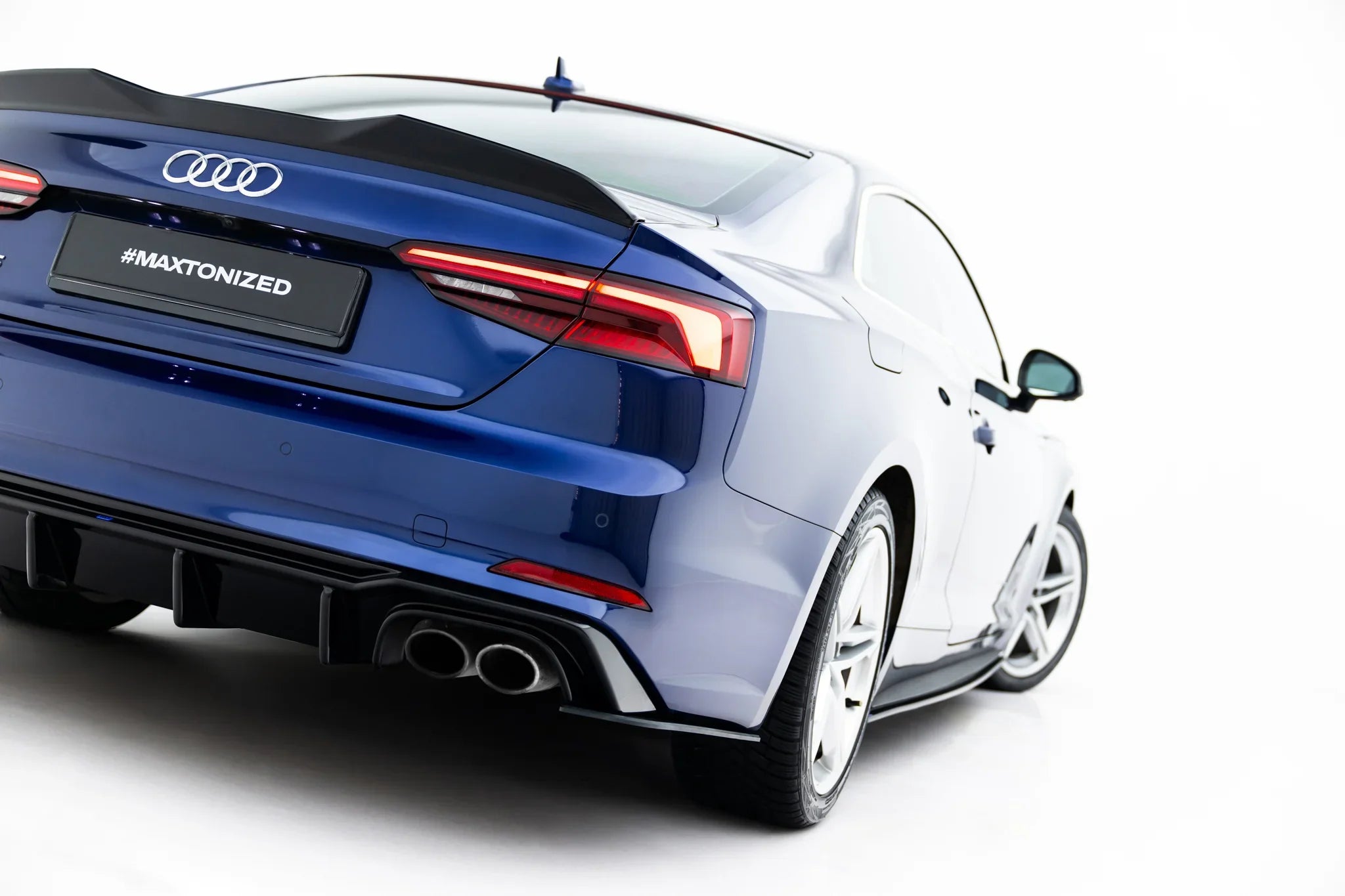 Maxton Design Street Pro Rear Side Splitters para Audi S5 Coupe F5 - imagen 1