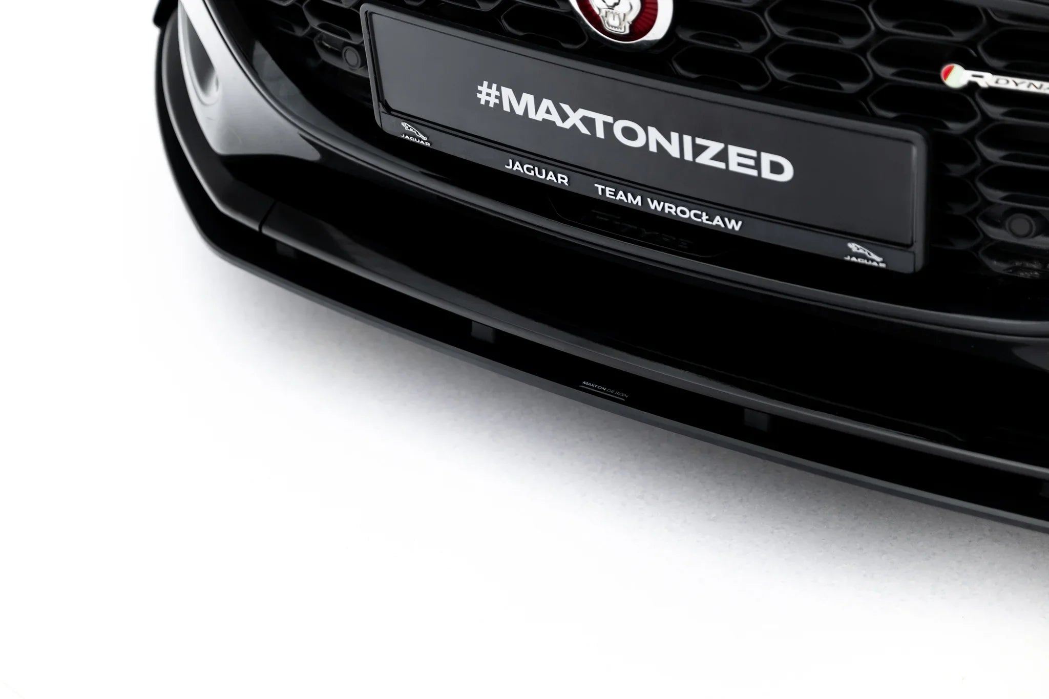 Maxton Design Street Pro Front Splitter + Flaps para Jaguar F-Type X152 Facelift 2 - imagen 4