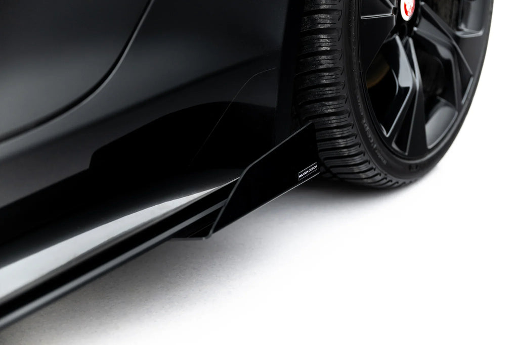 Maxton Design Street Pro Side Skirts Diffusers + Flaps para Jaguar F-Type X152 Facelift 2 - imagen 2