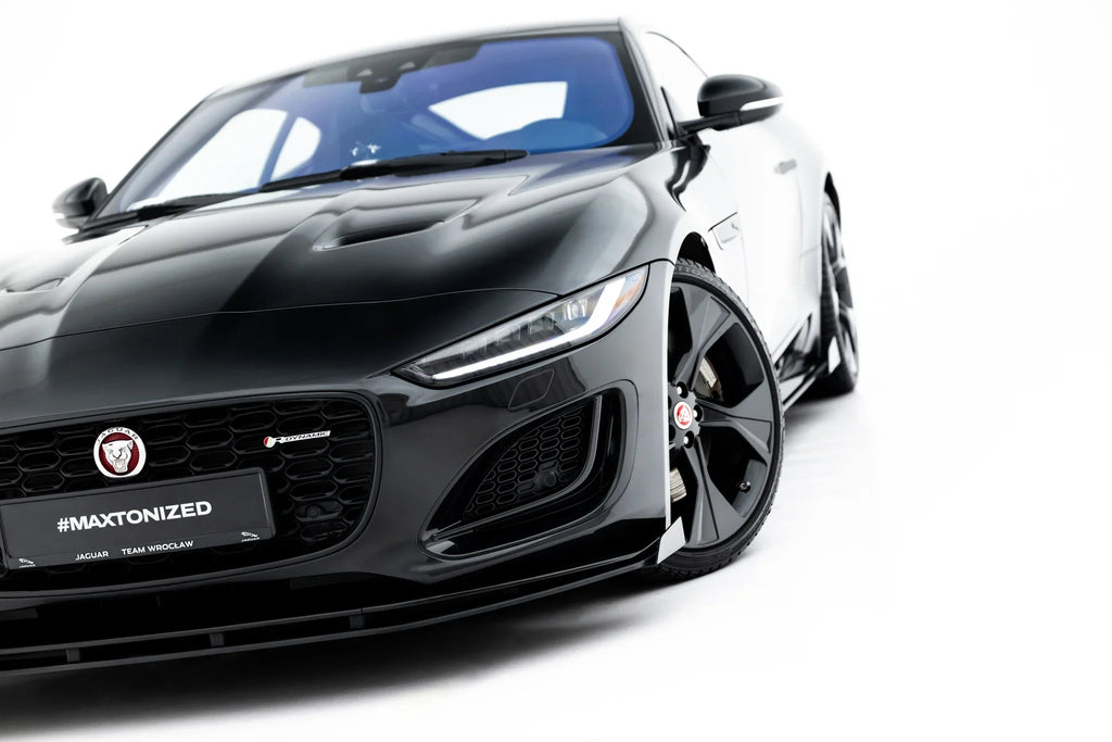 Maxton Design Street Pro Front Splitter + Flaps para Jaguar F-Type X152 Facelift 2 - imagen 6