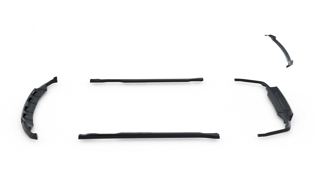 Maxton Design Set Of Splitters para Ford Explorer XLT Mk6 - imagen 14